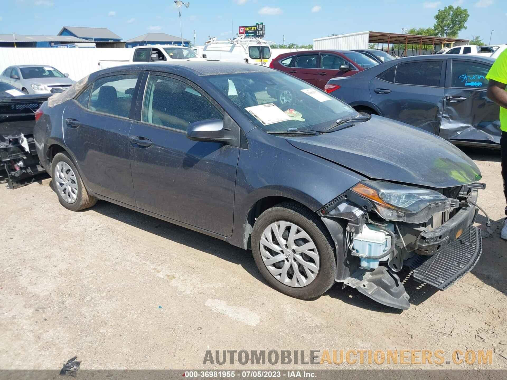 5YFBURHE6KP938417 TOYOTA COROLLA 2019