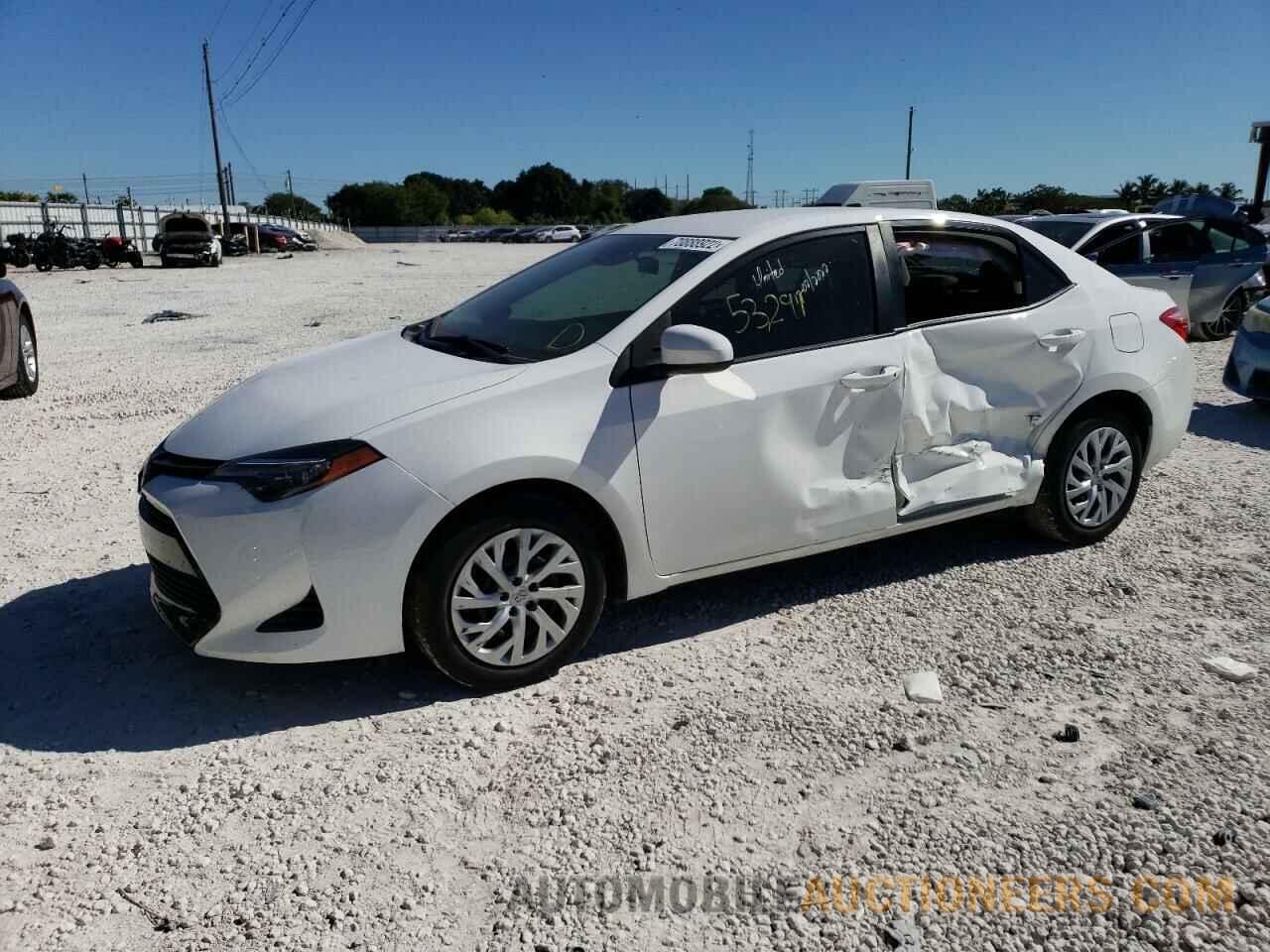 5YFBURHE6KP944332 TOYOTA COROLLA 2019