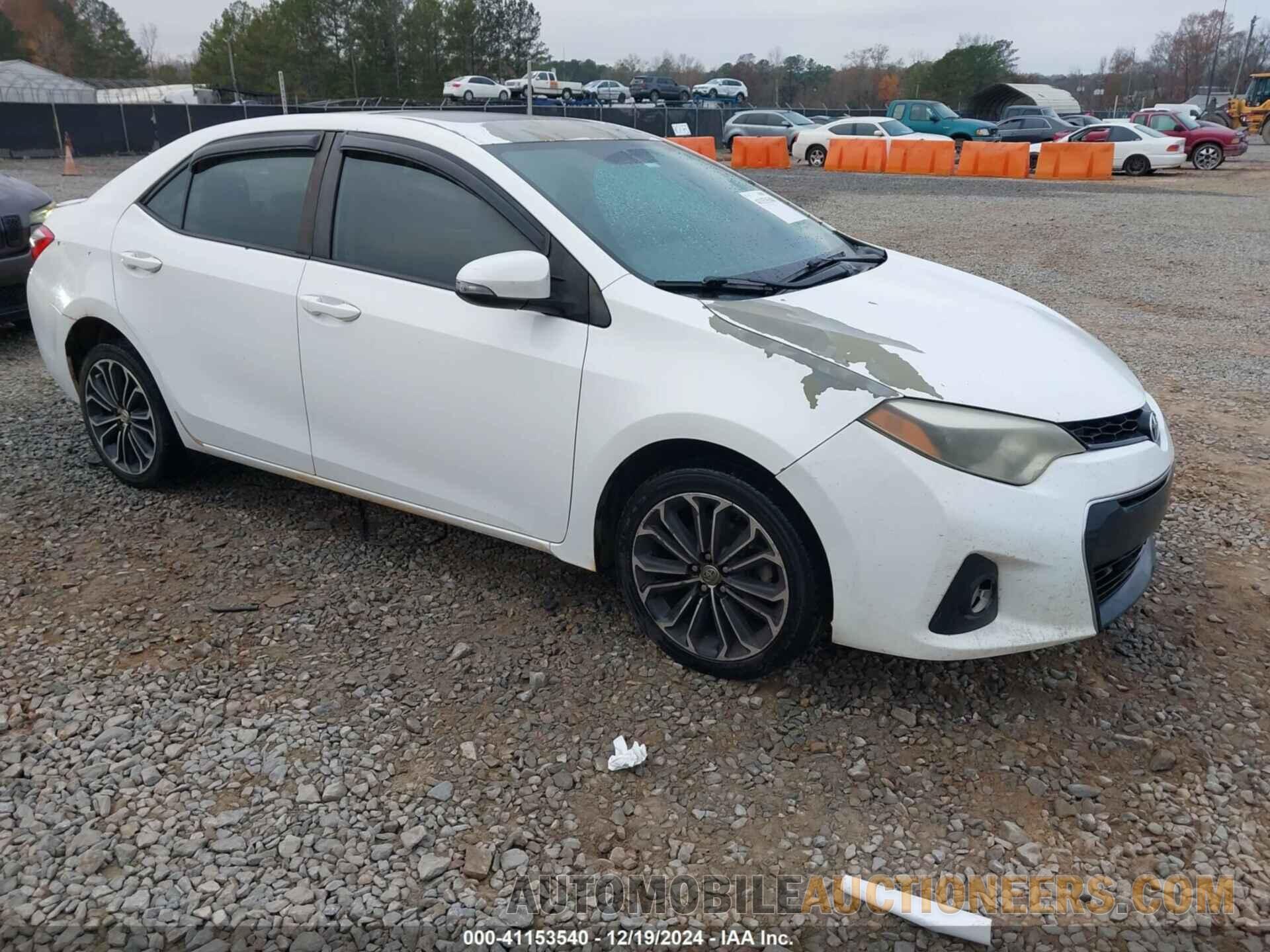 5YFBURHE7EP017358 TOYOTA COROLLA 2014