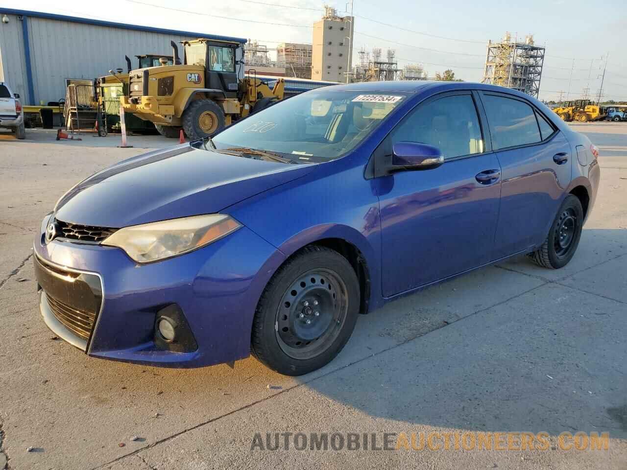 5YFBURHE7FP186586 TOYOTA COROLLA 2015