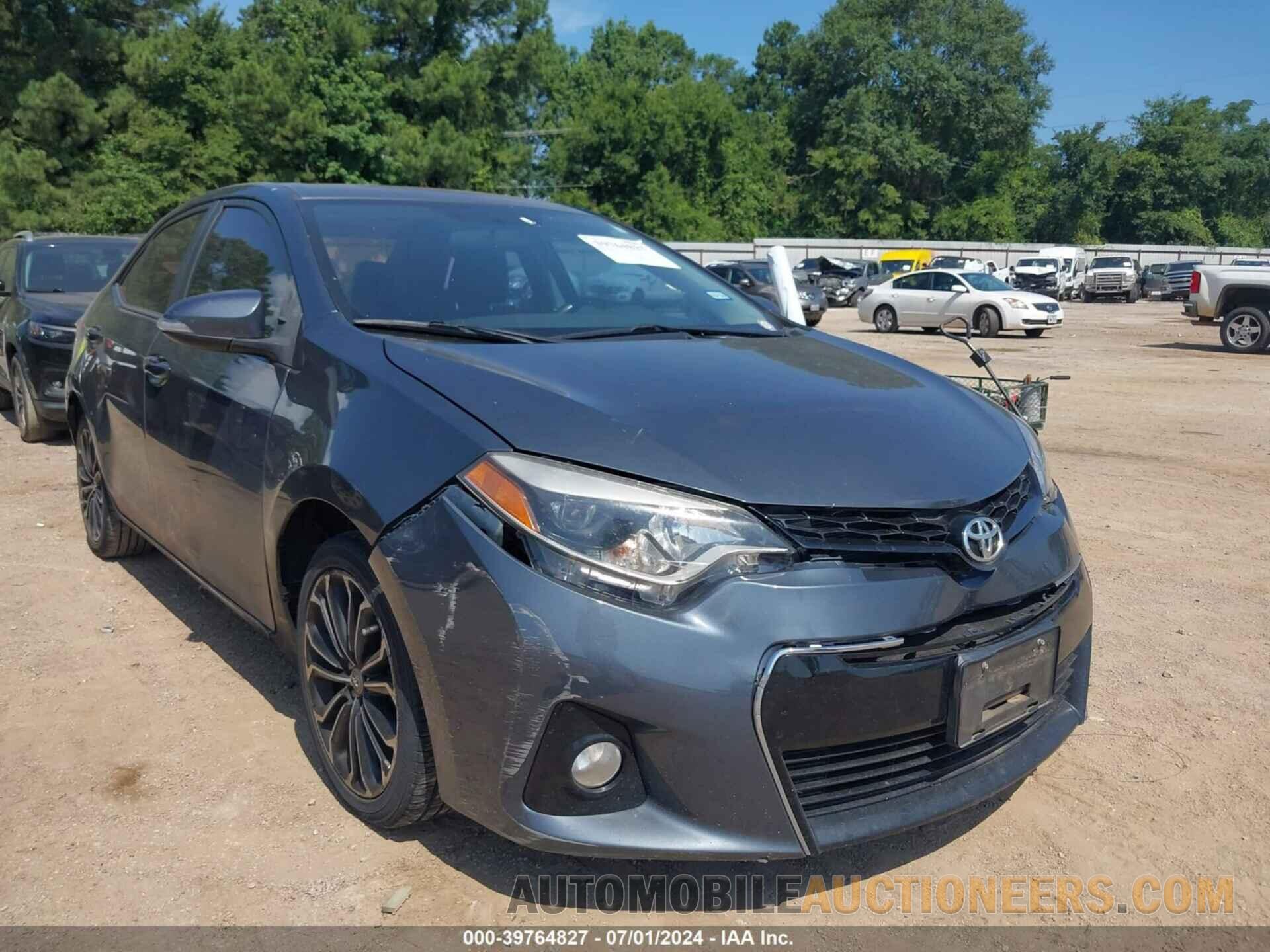 5YFBURHE7FP191576 TOYOTA COROLLA 2015