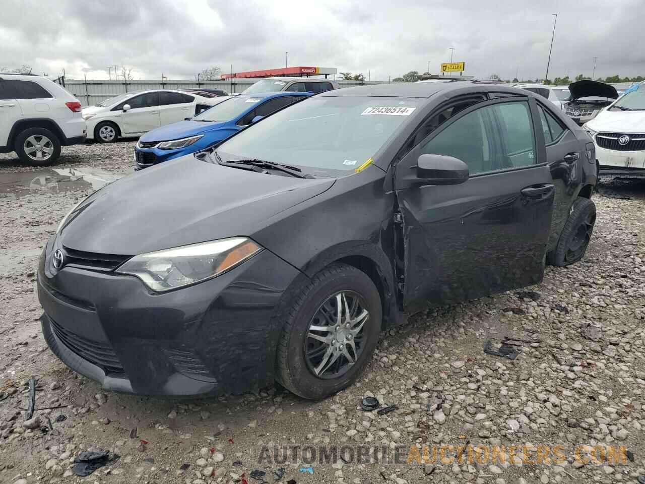 5YFBURHE7FP201376 TOYOTA COROLLA 2015