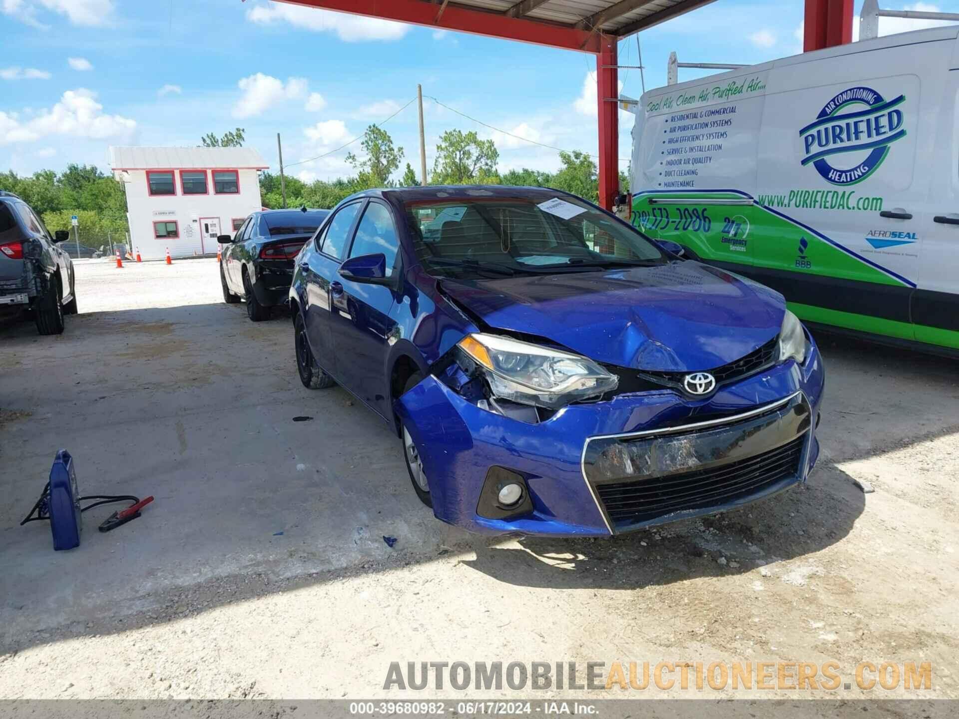 5YFBURHE7FP204889 TOYOTA COROLLA 2015