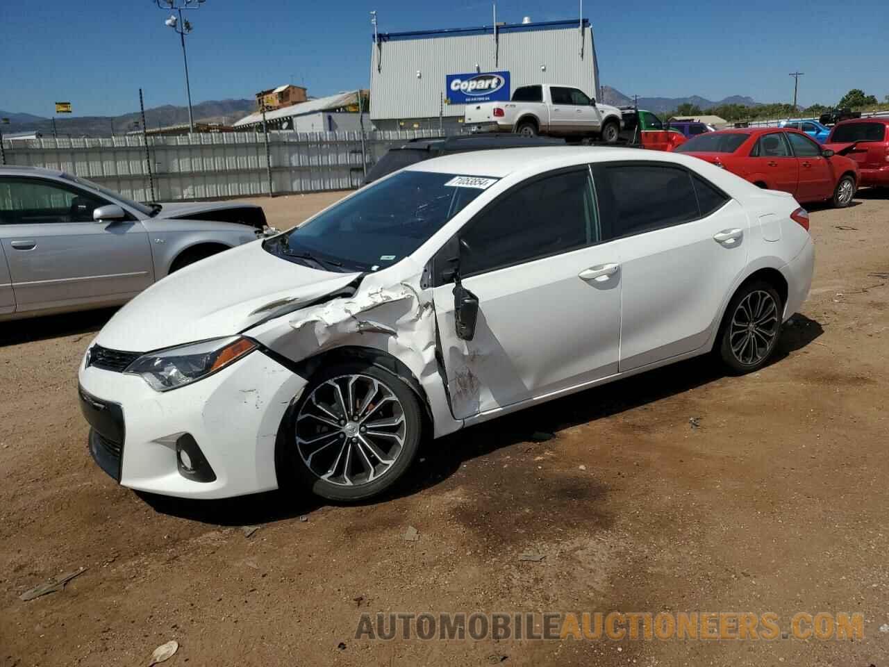 5YFBURHE7FP209297 TOYOTA COROLLA 2015