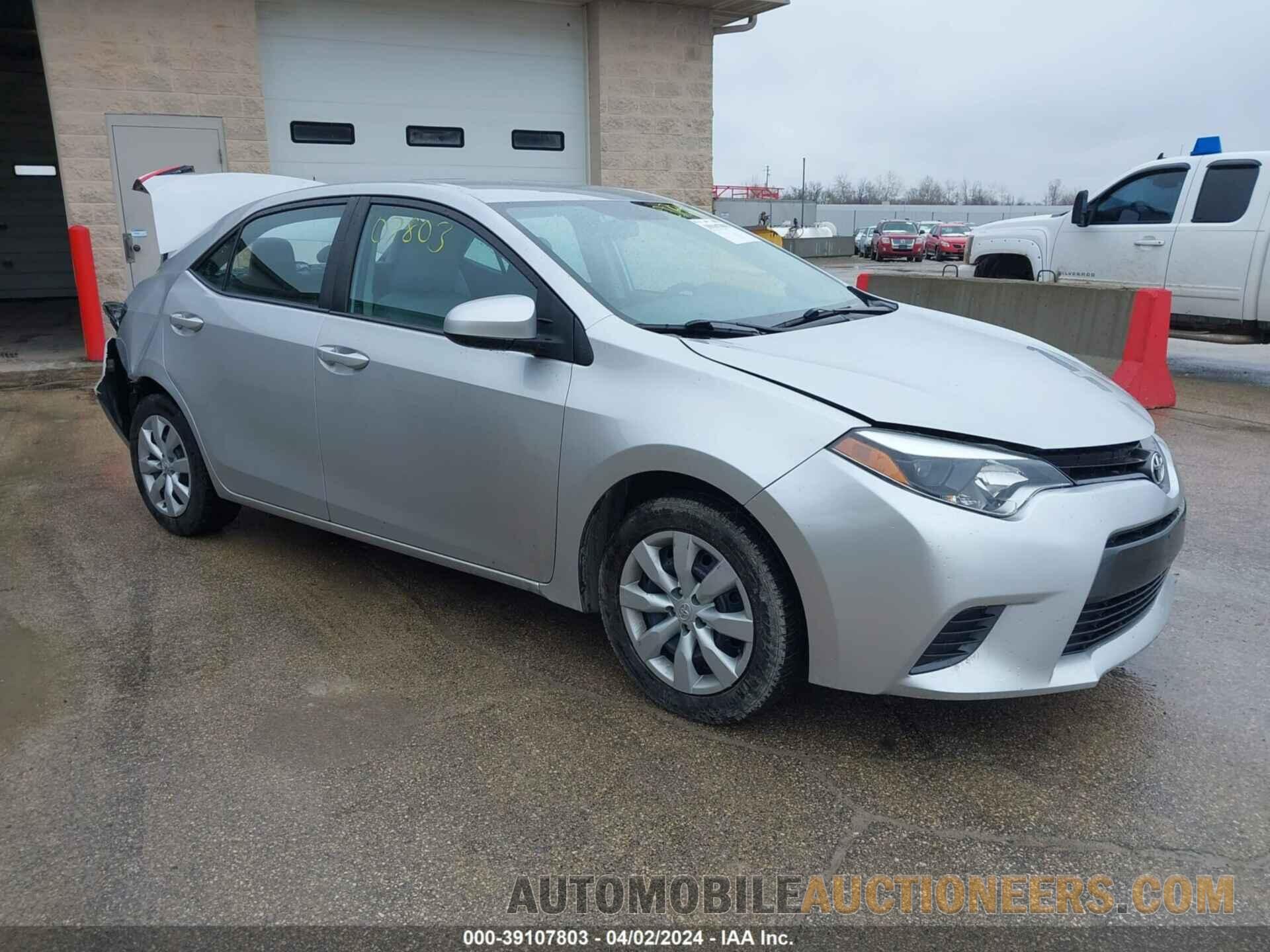 5YFBURHE7FP210188 TOYOTA COROLLA 2015