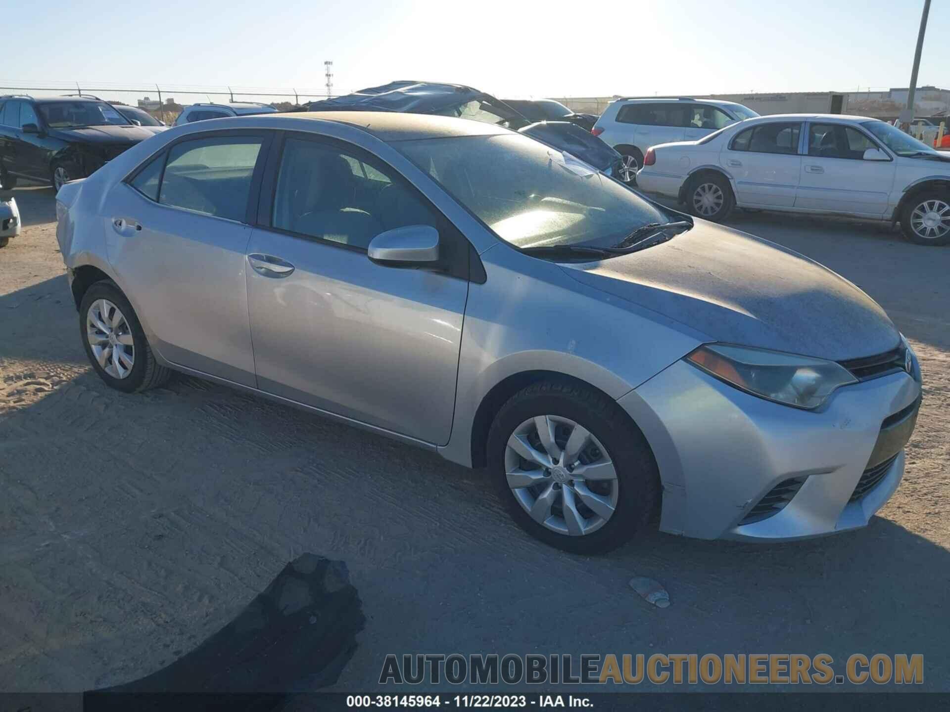 5YFBURHE7FP210627 TOYOTA COROLLA 2015