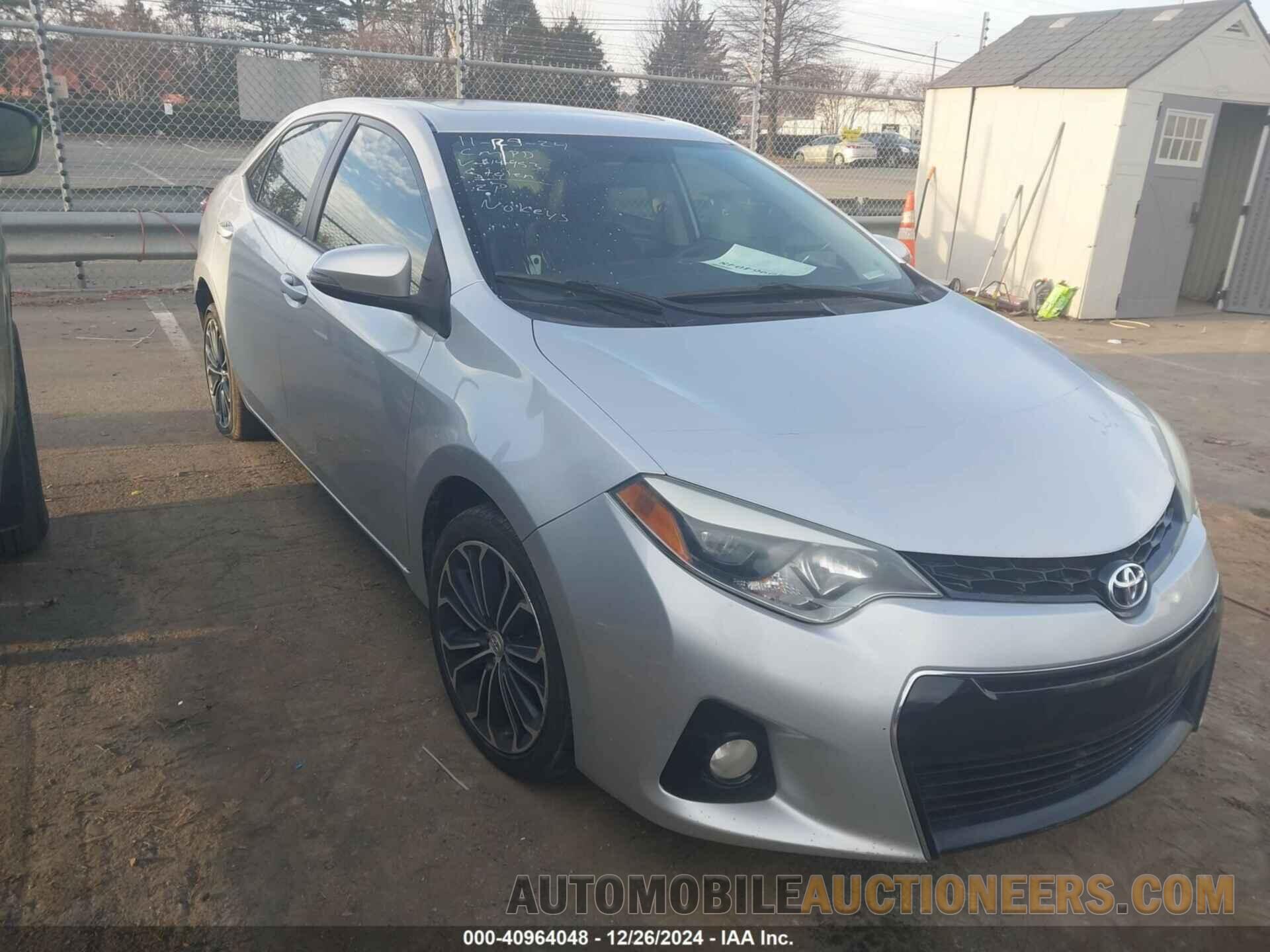 5YFBURHE7FP214953 TOYOTA COROLLA 2015