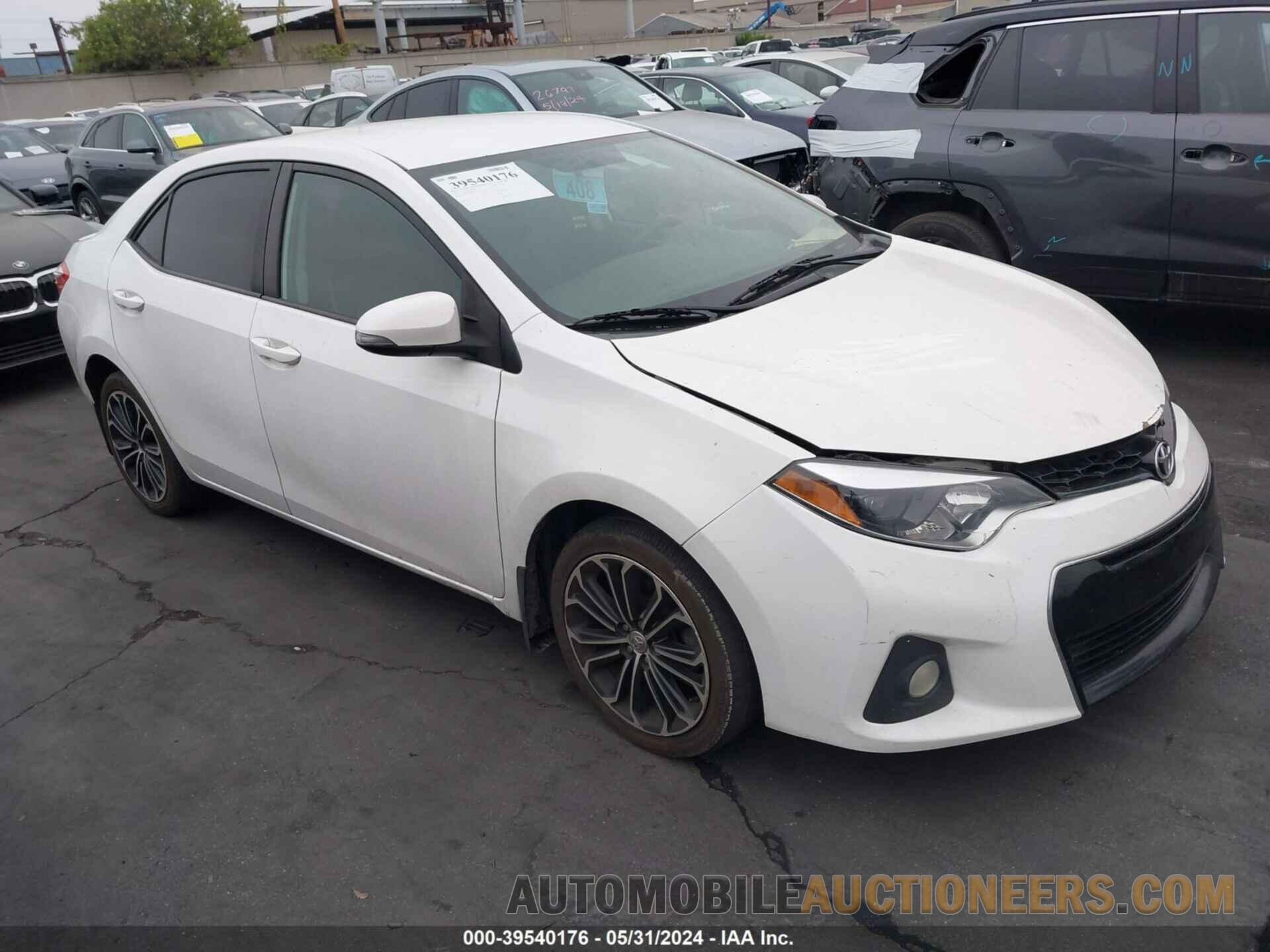 5YFBURHE7FP230585 TOYOTA COROLLA 2015