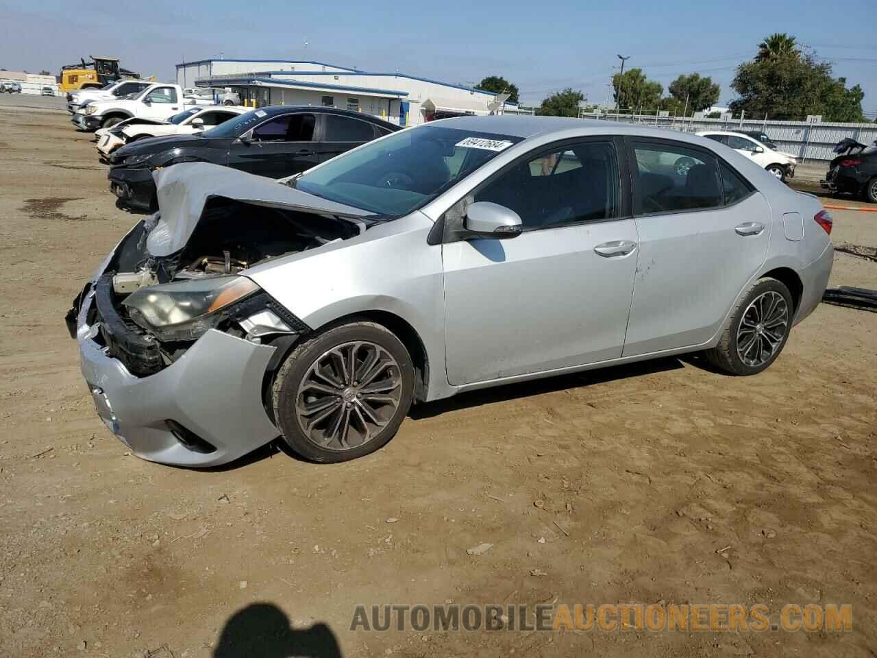 5YFBURHE7FP232126 TOYOTA COROLLA 2015