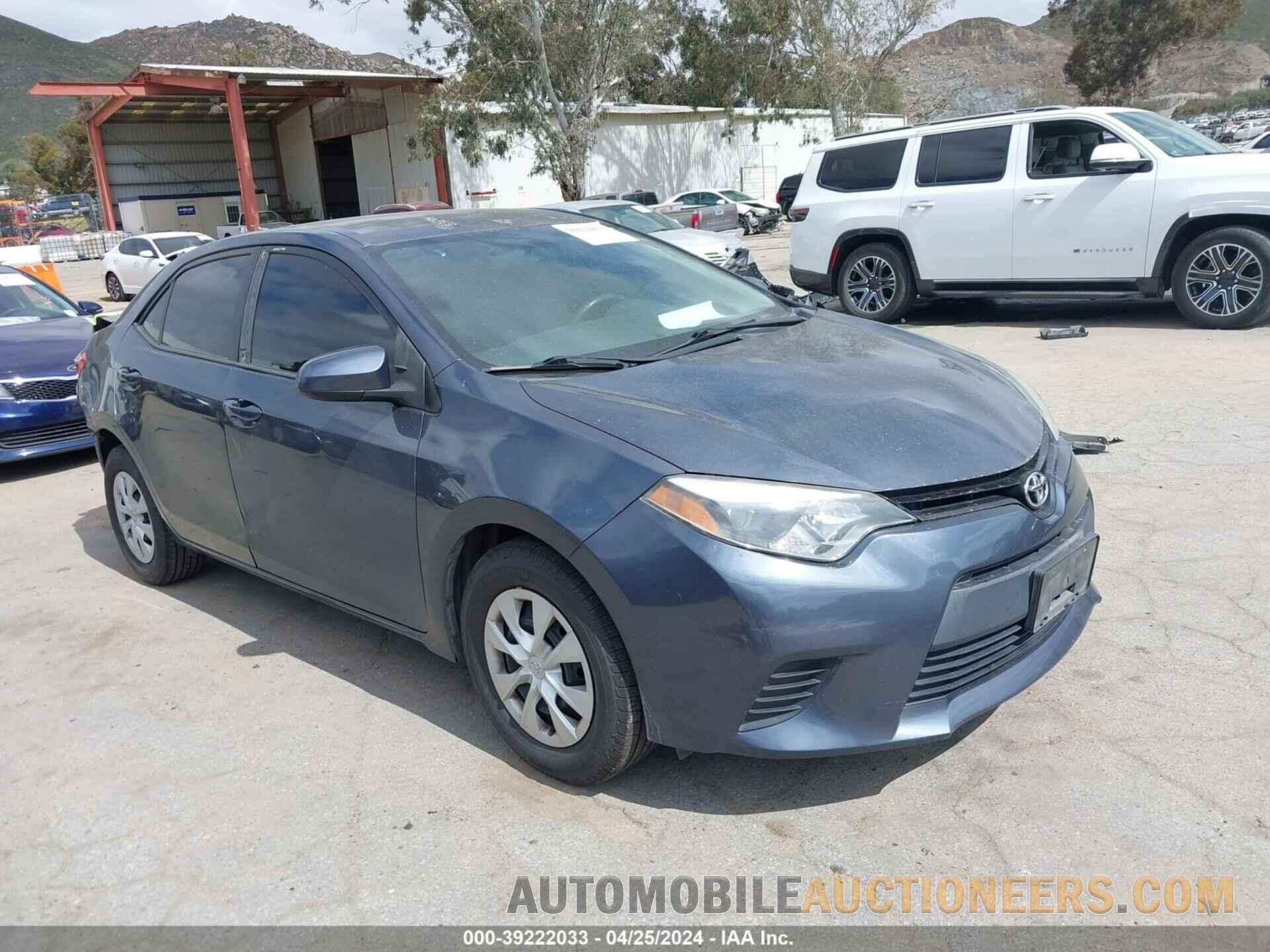 5YFBURHE7FP234829 TOYOTA COROLLA 2015