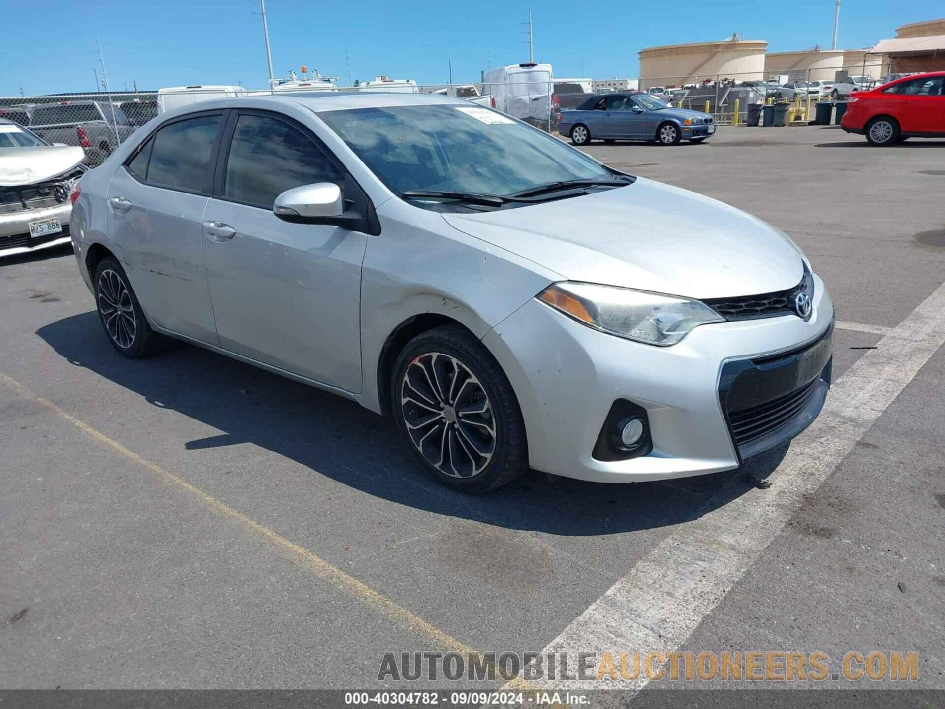 5YFBURHE7FP237021 TOYOTA COROLLA 2015