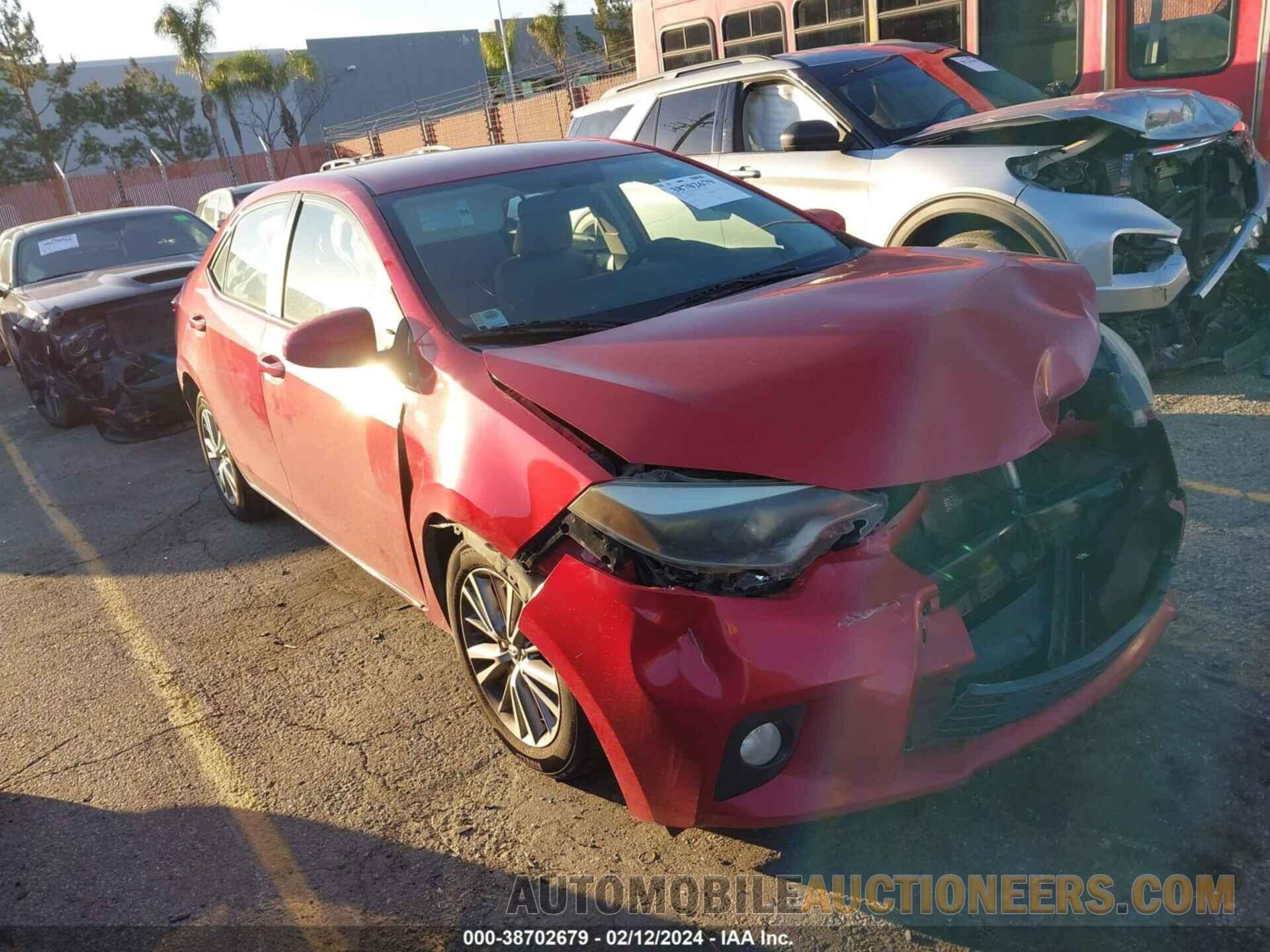 5YFBURHE7FP239464 TOYOTA COROLLA 2015