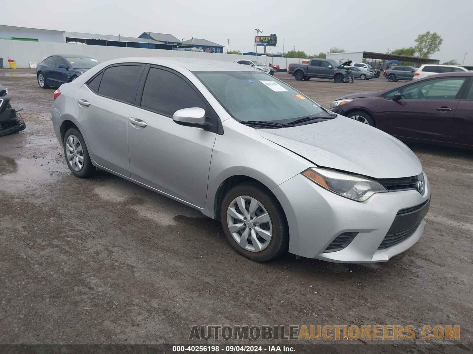 5YFBURHE7FP240193 TOYOTA COROLLA 2015