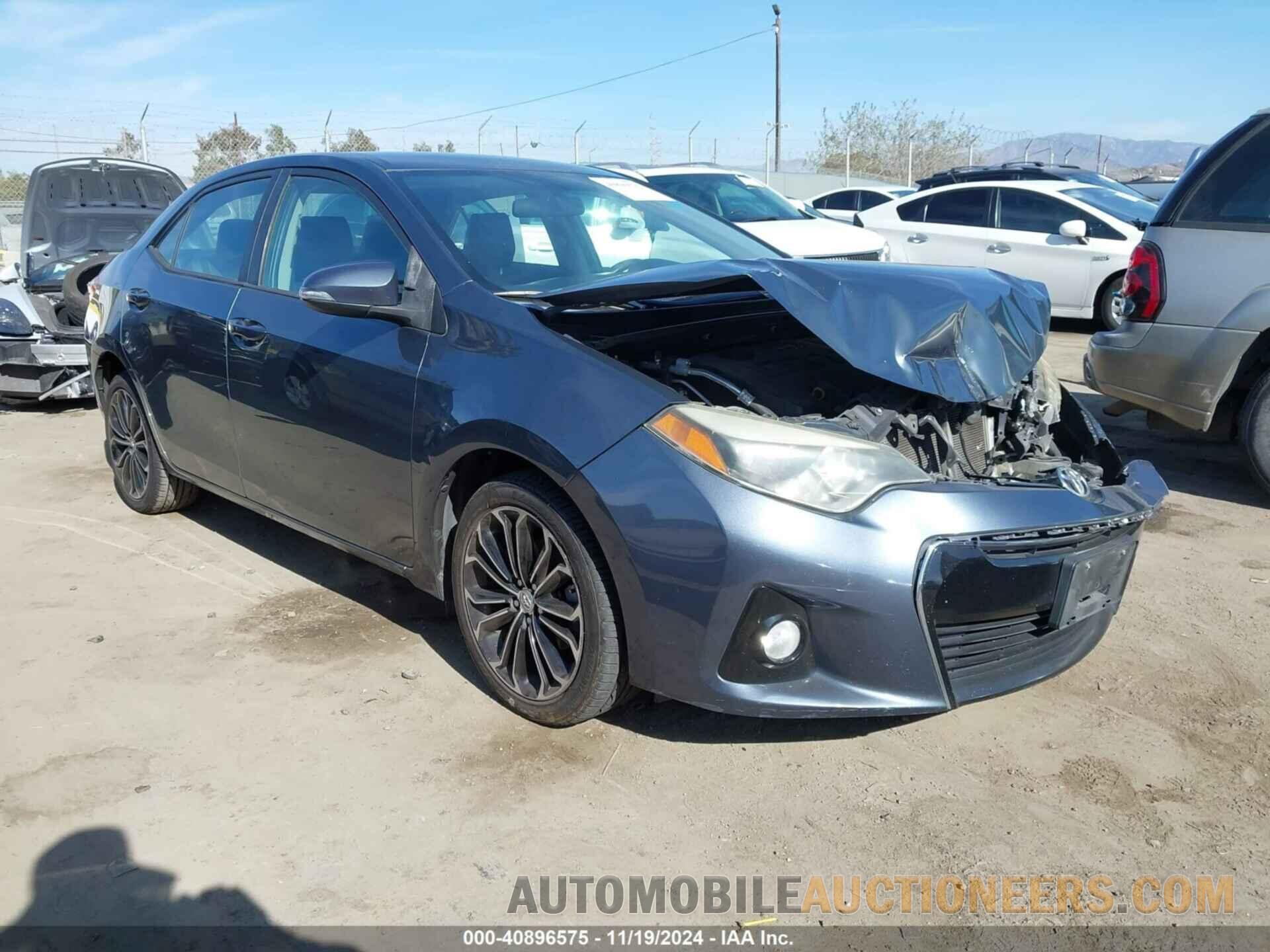 5YFBURHE7FP249038 TOYOTA COROLLA 2015