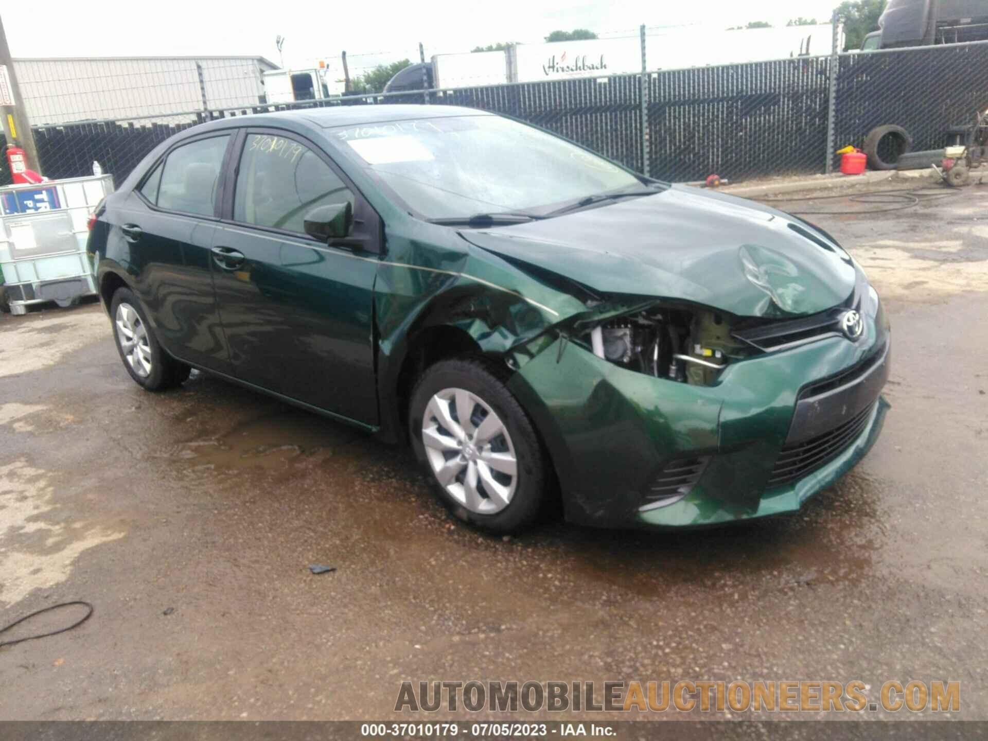 5YFBURHE7FP249184 TOYOTA COROLLA 2015