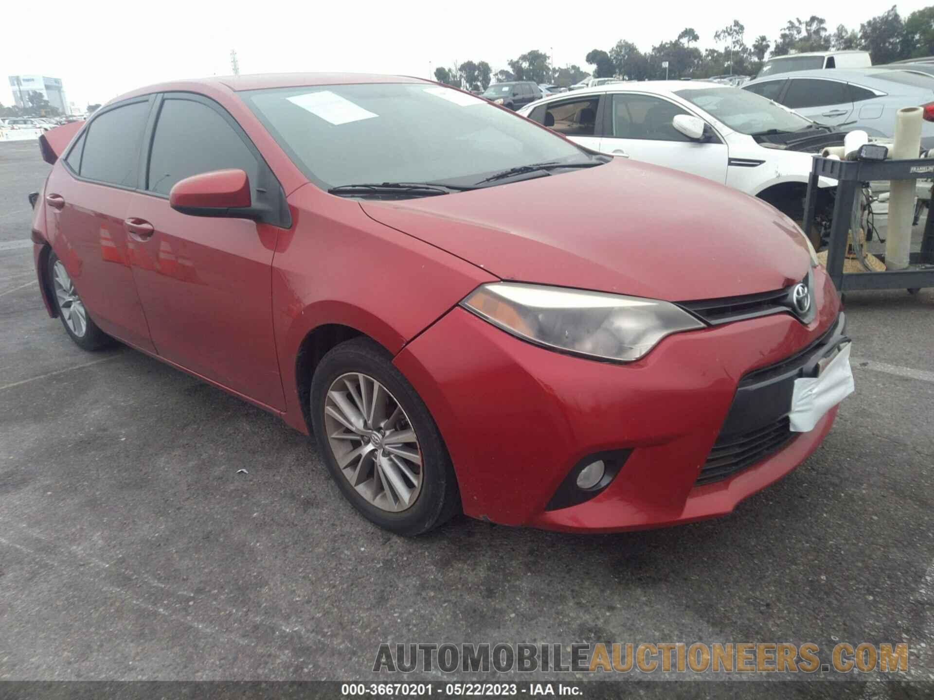 5YFBURHE7FP253509 TOYOTA COROLLA 2015