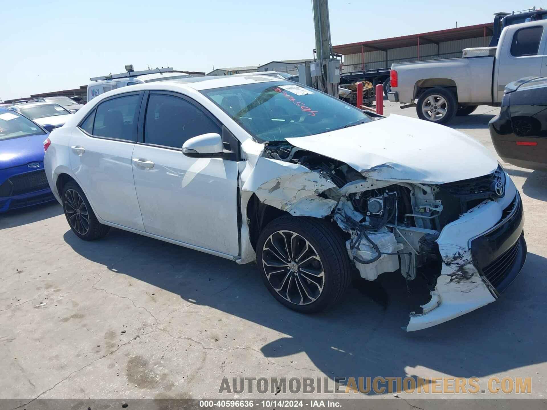 5YFBURHE7FP257950 TOYOTA COROLLA 2015