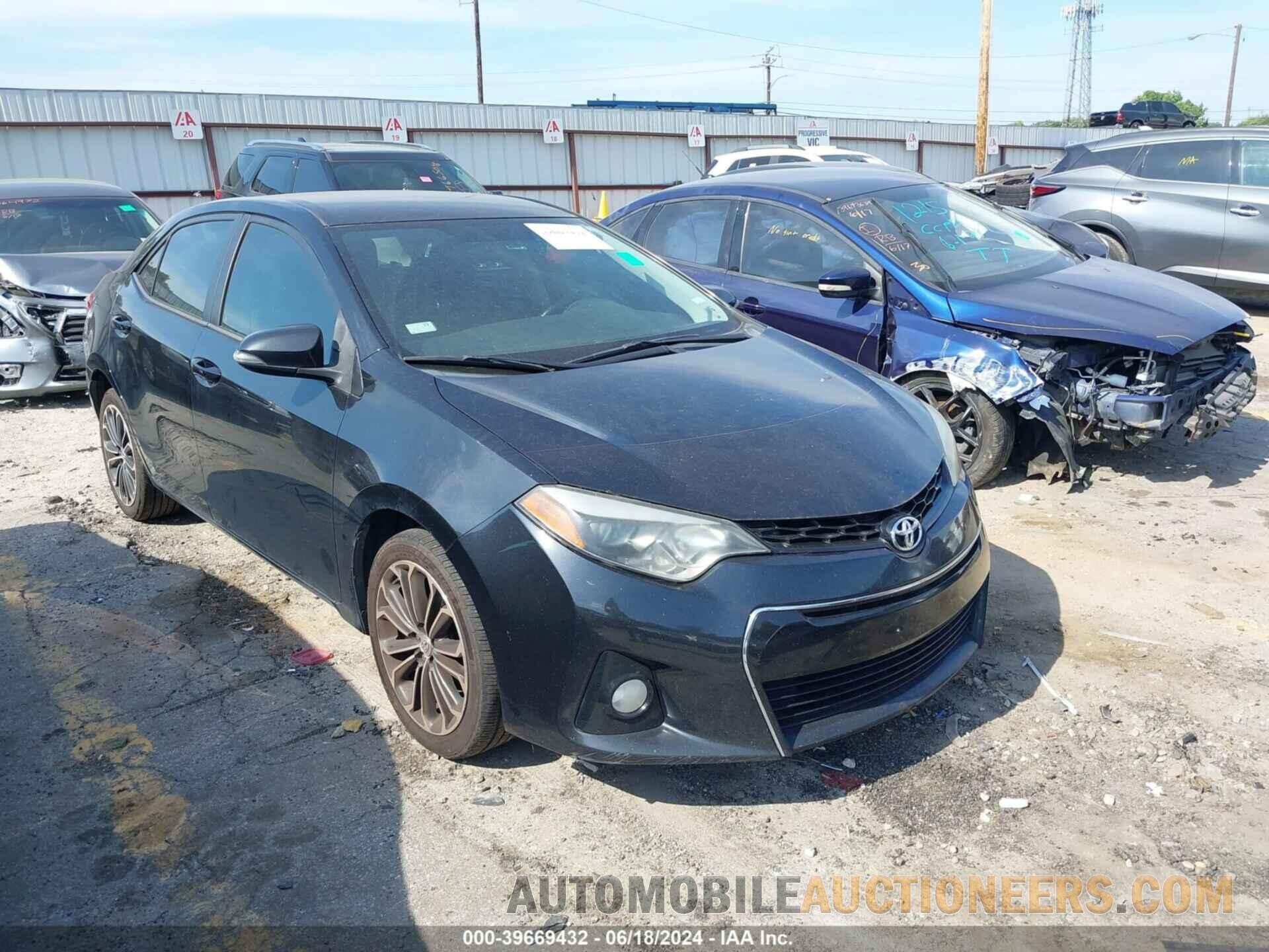 5YFBURHE7FP260265 TOYOTA COROLLA 2015