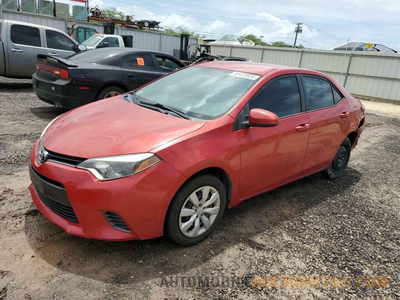 5YFBURHE7FP263330 TOYOTA COROLLA 2015