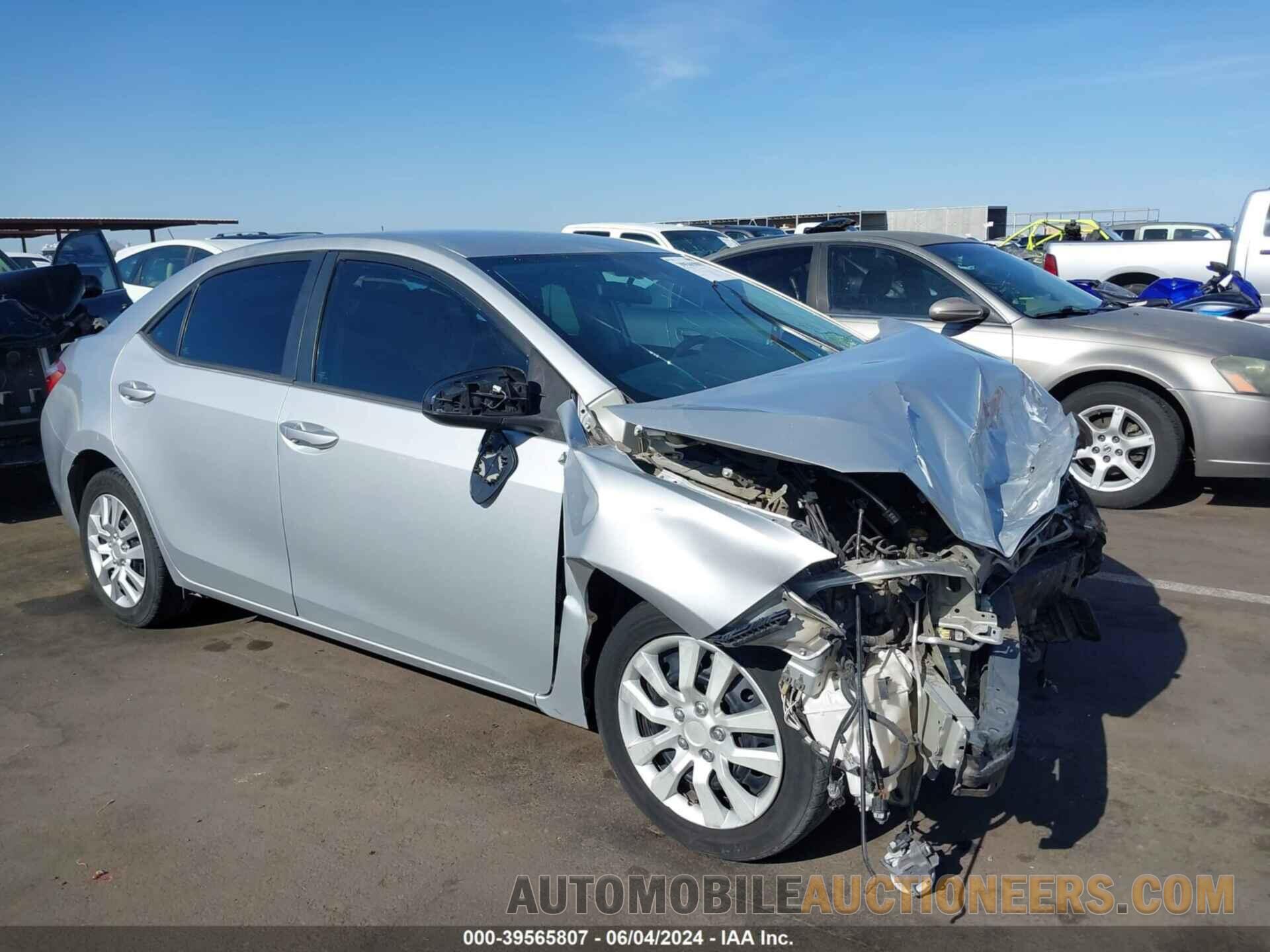 5YFBURHE7FP267331 TOYOTA COROLLA 2015