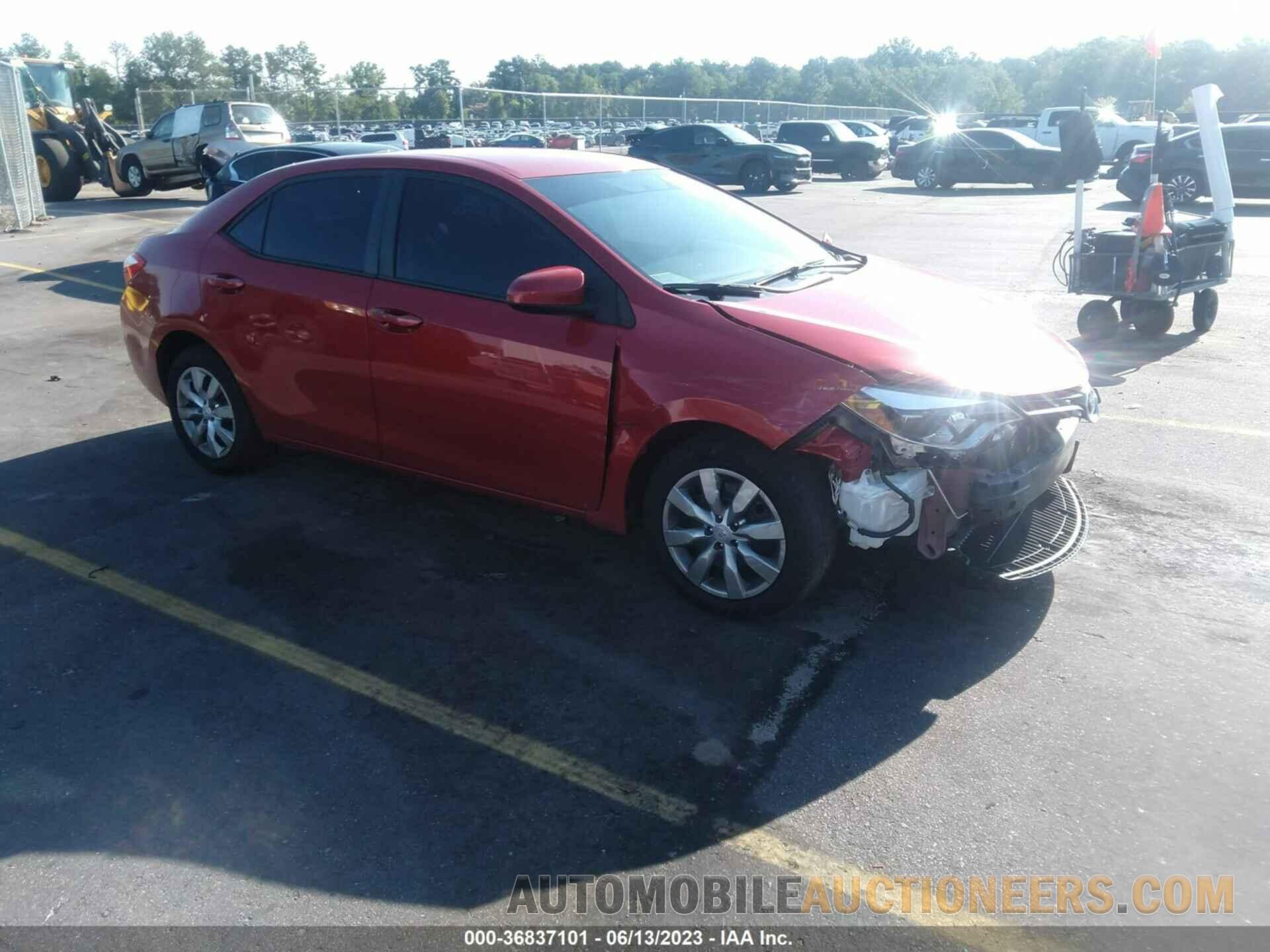 5YFBURHE7FP268205 TOYOTA COROLLA 2015