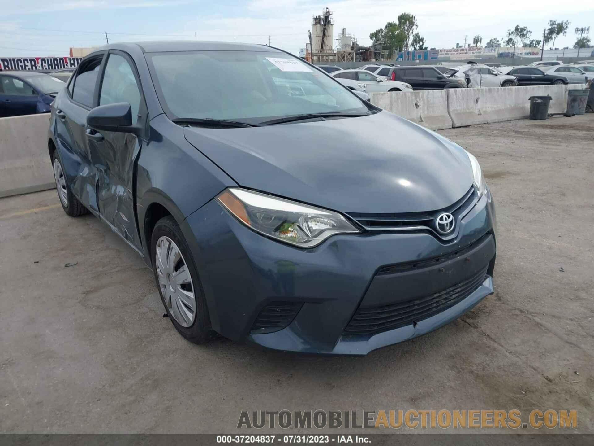 5YFBURHE7FP272495 TOYOTA COROLLA 2015