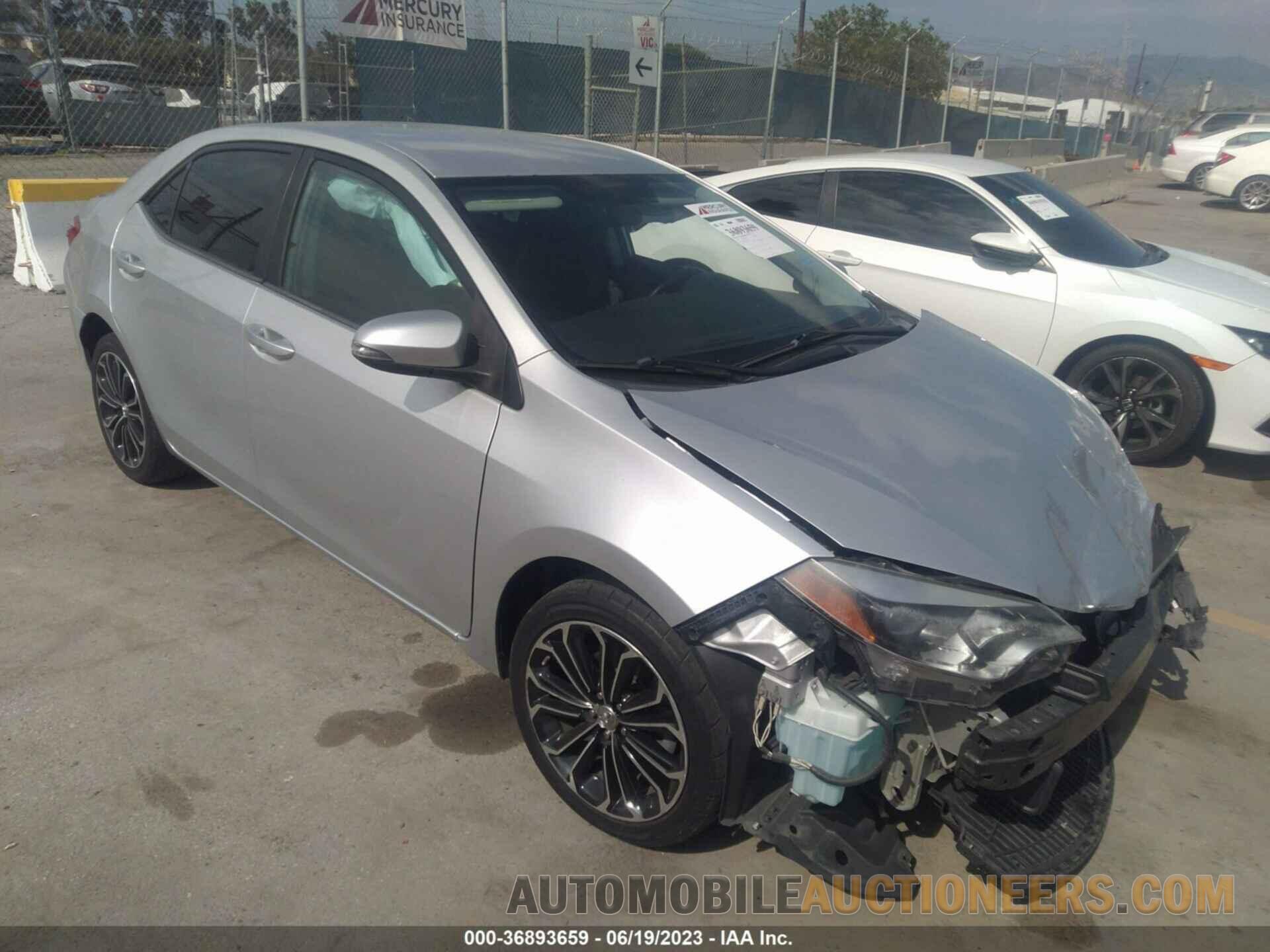 5YFBURHE7FP273842 TOYOTA COROLLA 2015