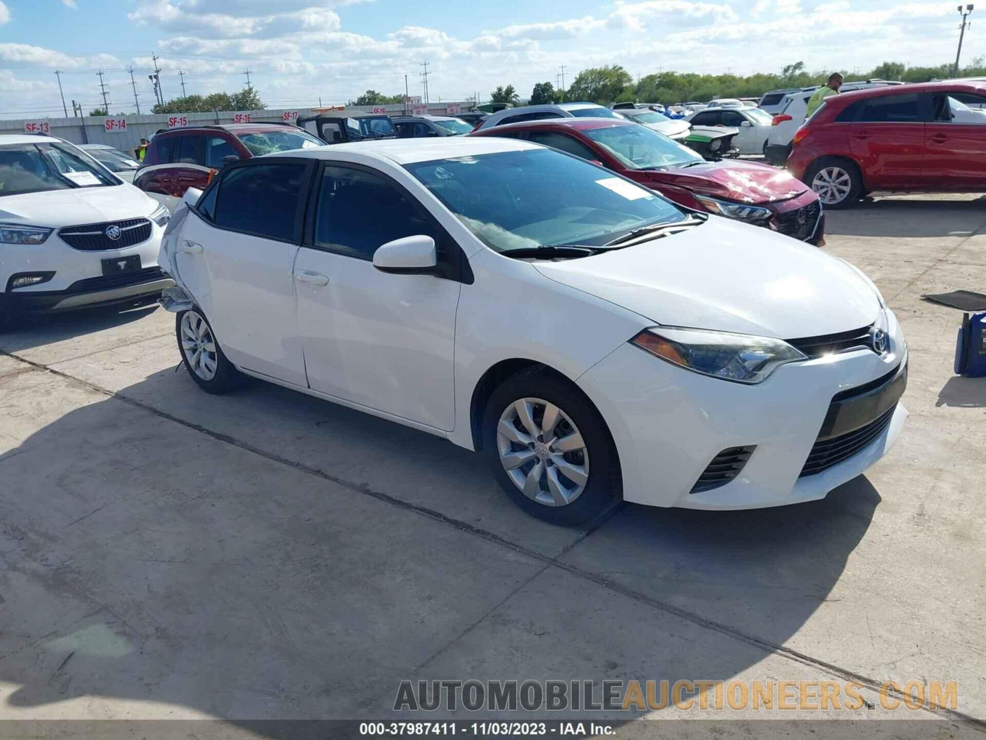 5YFBURHE7FP274263 TOYOTA COROLLA 2015