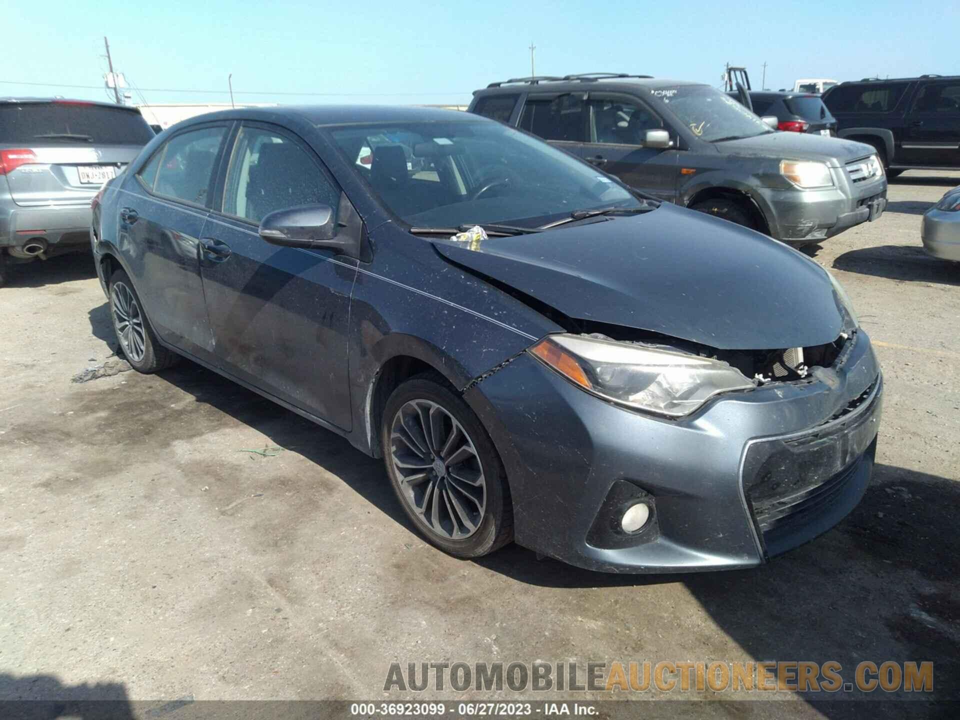 5YFBURHE7FP278054 TOYOTA COROLLA 2015