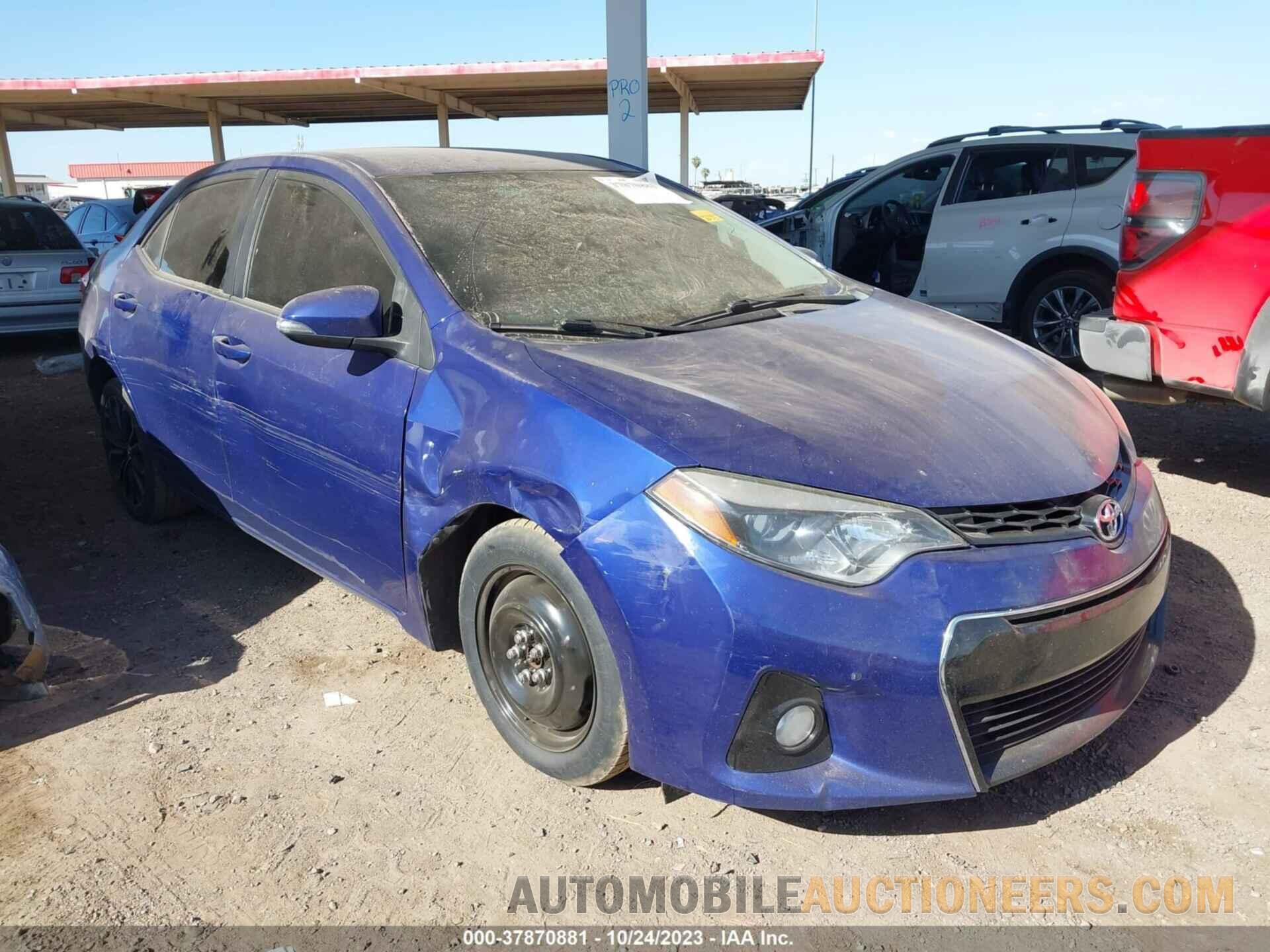 5YFBURHE7FP280399 TOYOTA COROLLA 2015