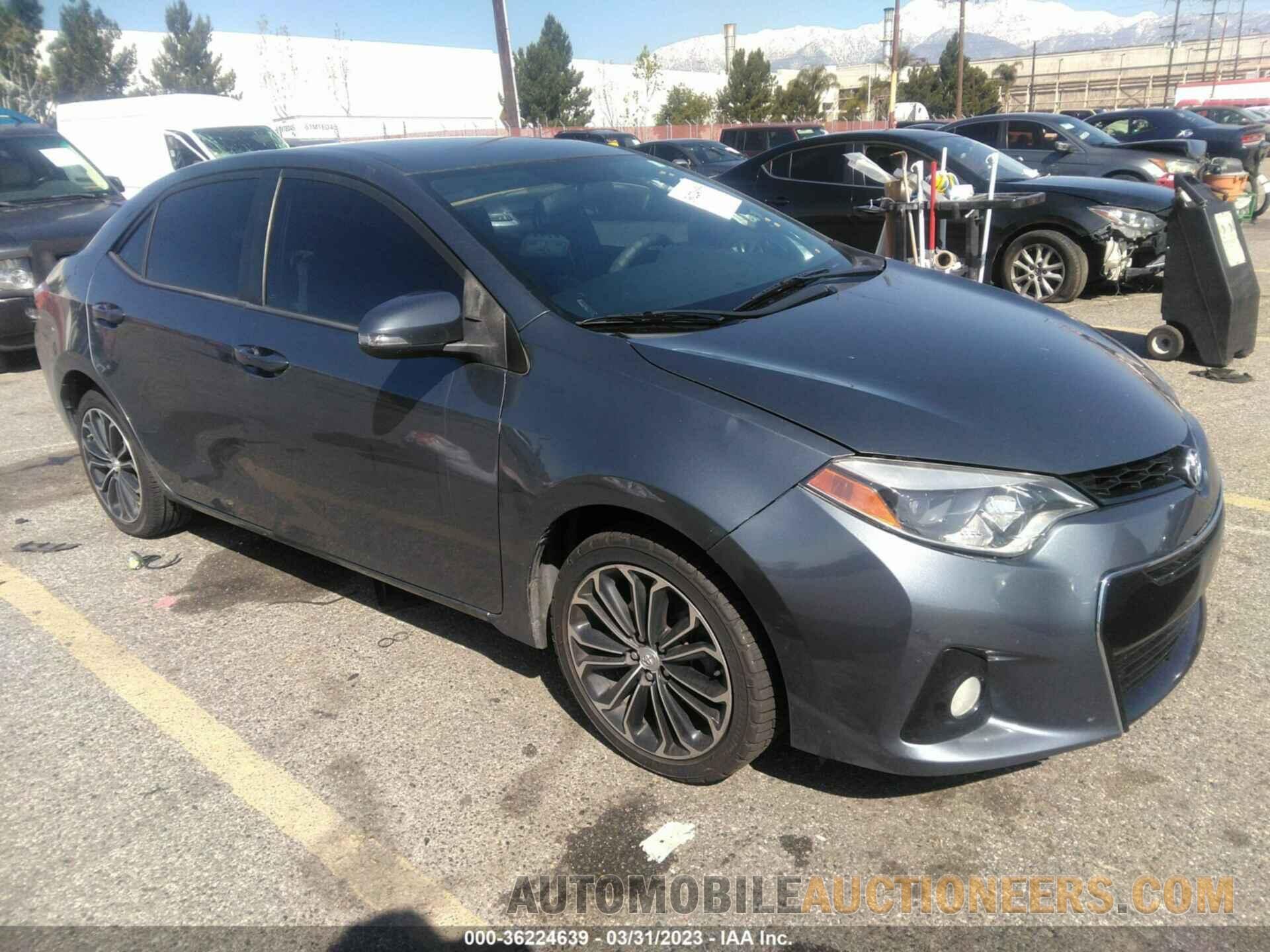 5YFBURHE7FP281617 TOYOTA COROLLA 2015