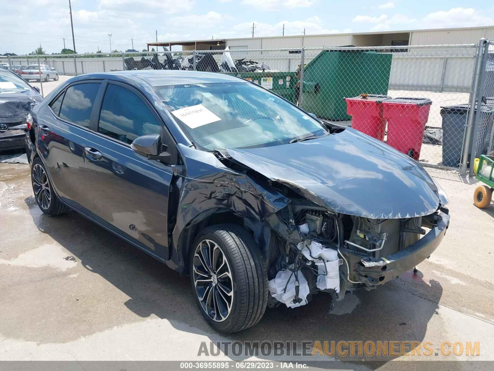 5YFBURHE7FP293430 TOYOTA COROLLA 2015