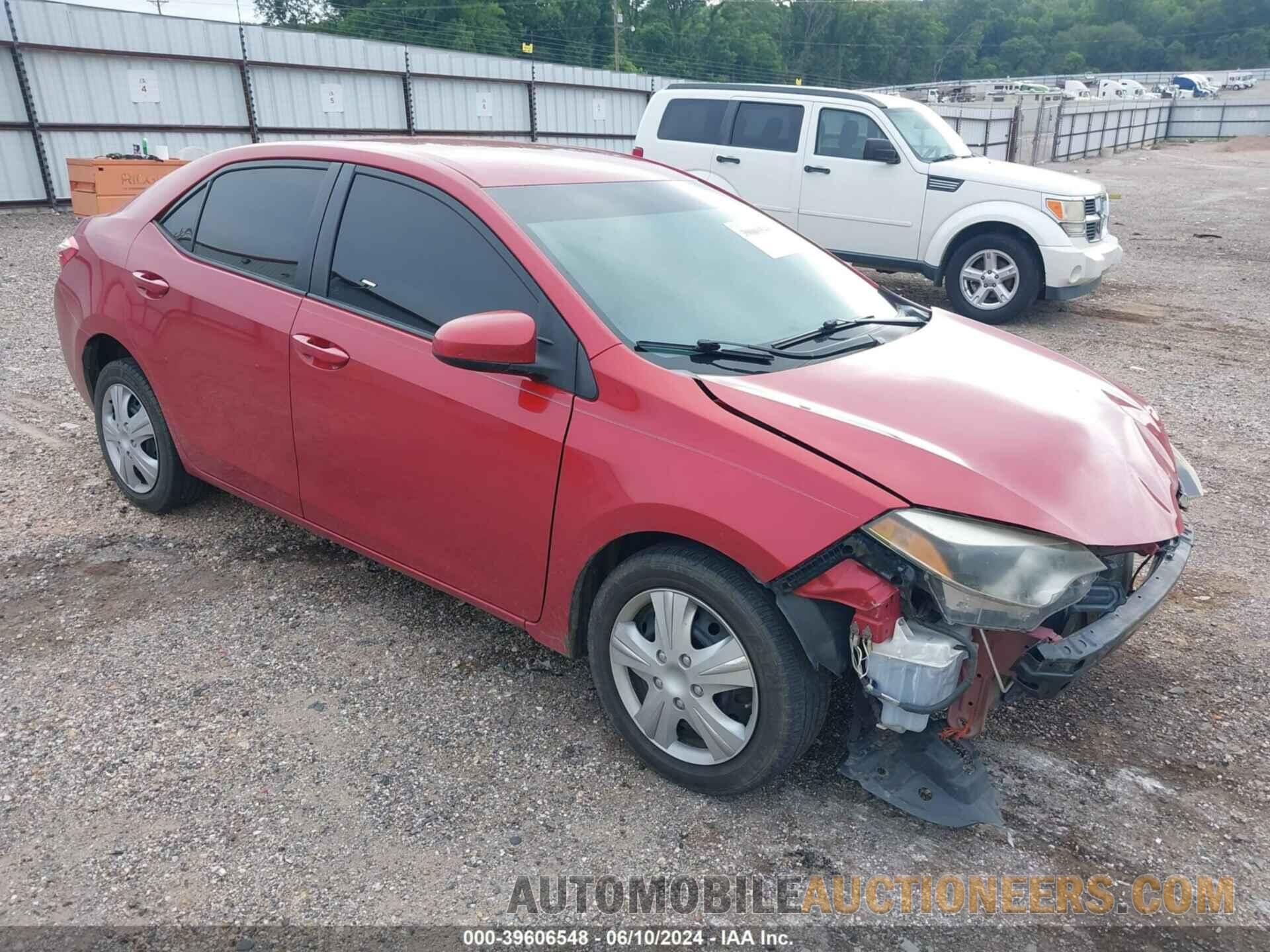 5YFBURHE7FP295050 TOYOTA COROLLA 2015