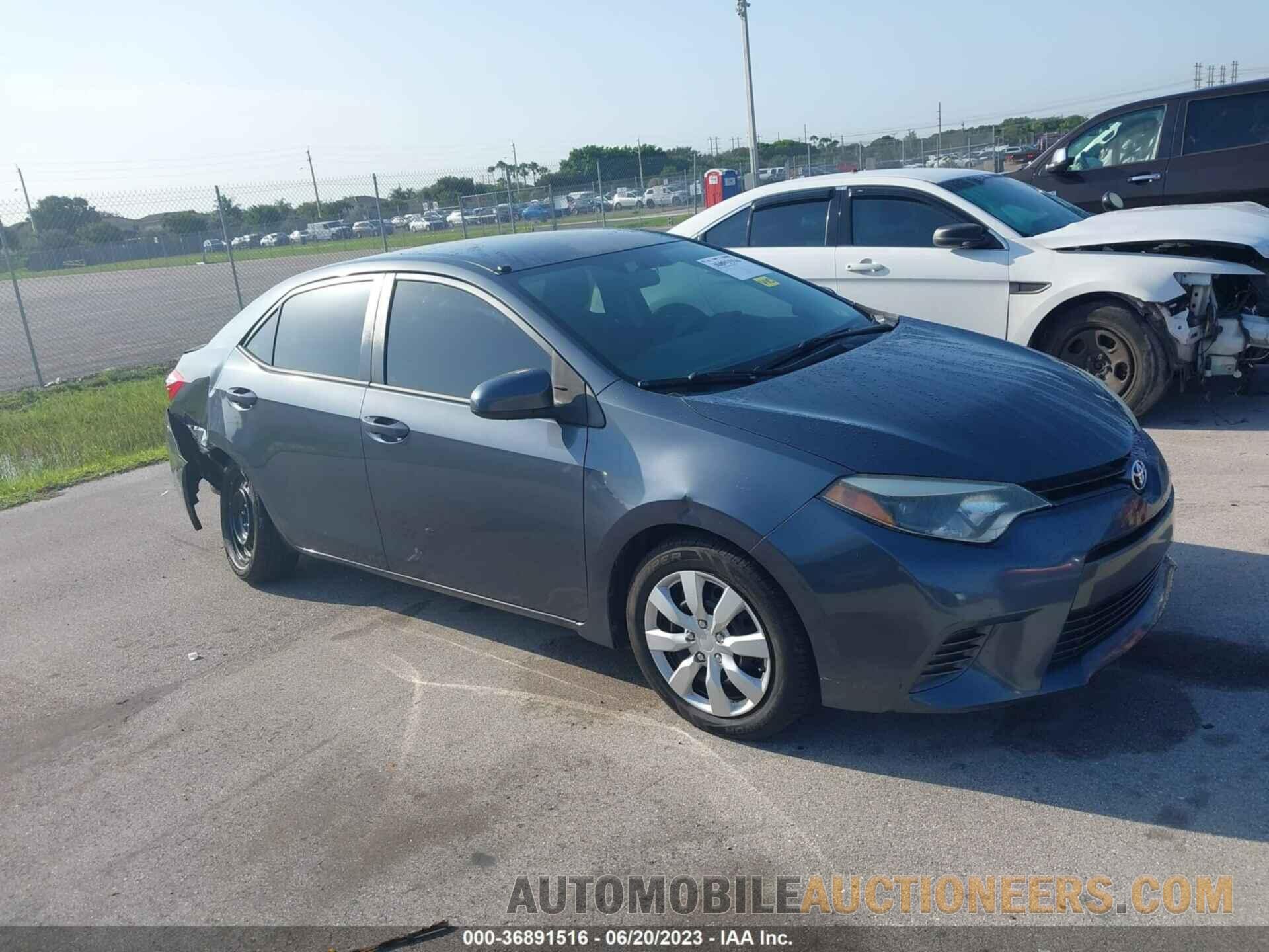 5YFBURHE7FP297560 TOYOTA COROLLA 2015