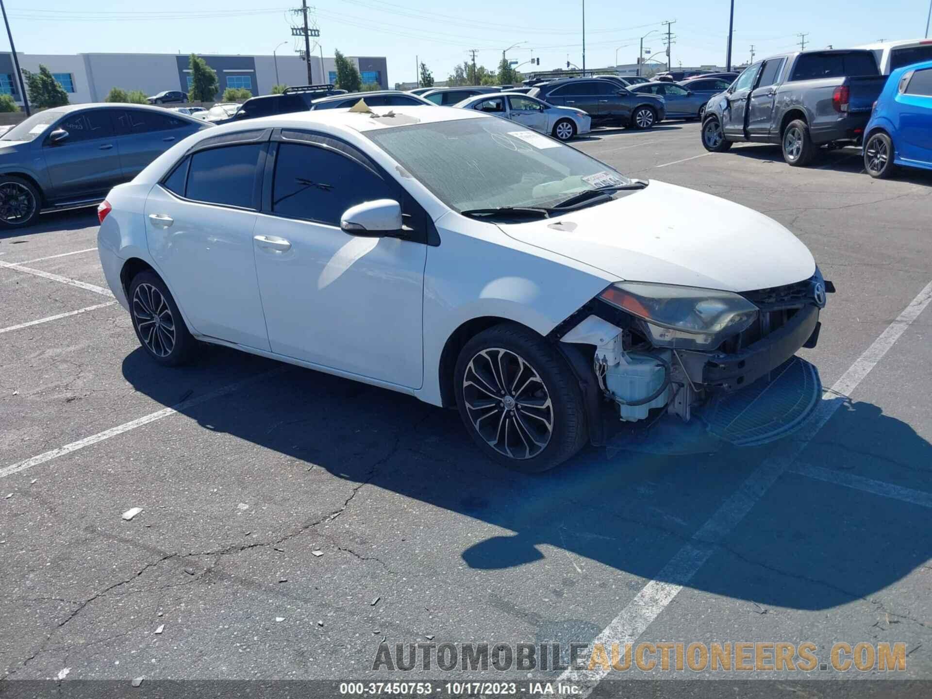 5YFBURHE7FP300439 TOYOTA COROLLA 2015