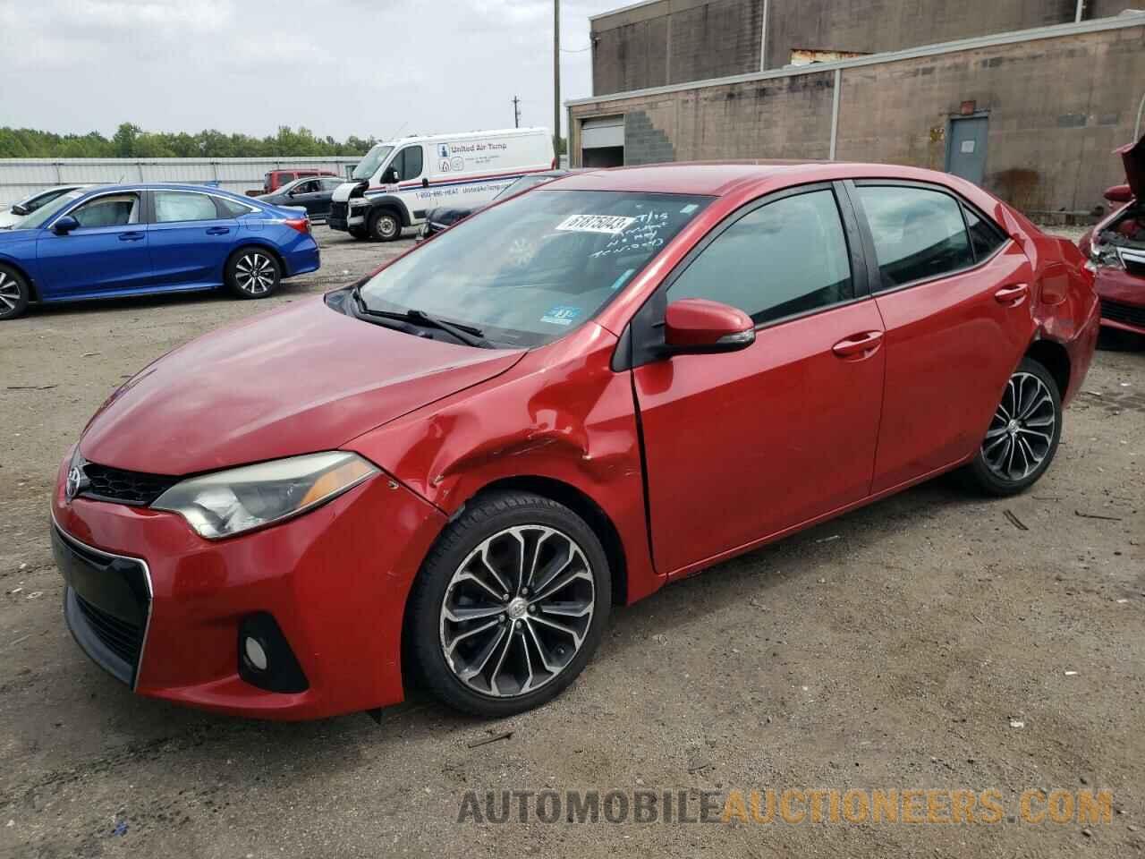 5YFBURHE7FP306693 TOYOTA COROLLA 2015