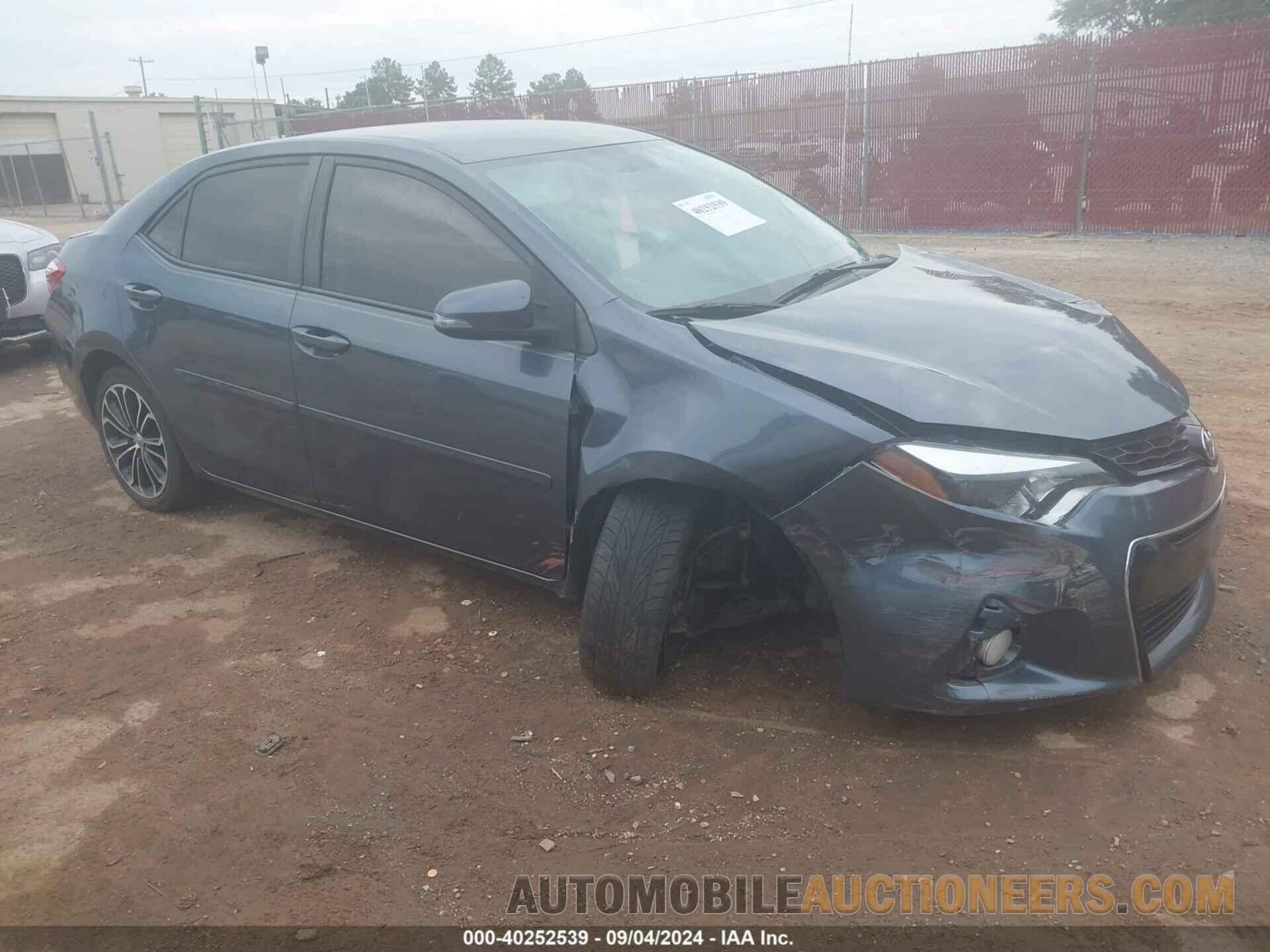 5YFBURHE7FP307133 TOYOTA COROLLA 2015