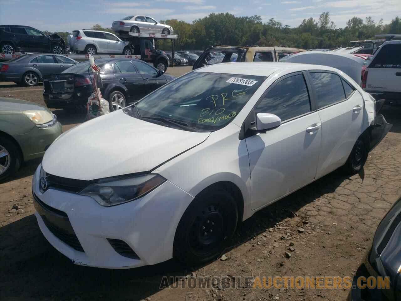 5YFBURHE7FP309870 TOYOTA COROLLA 2015