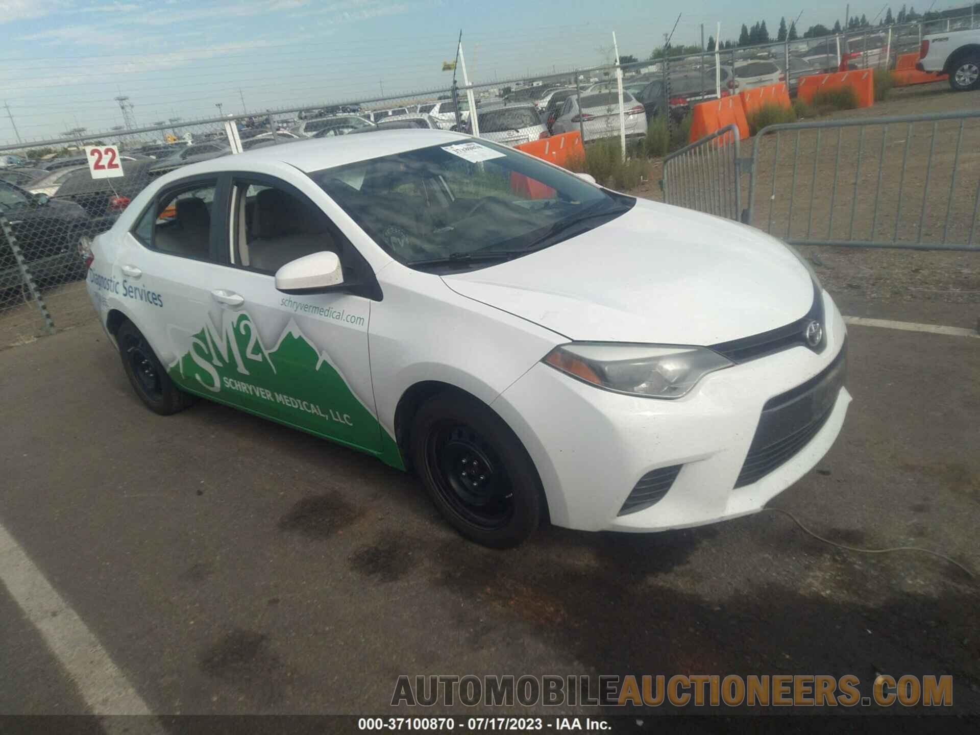 5YFBURHE7FP310940 TOYOTA COROLLA 2015