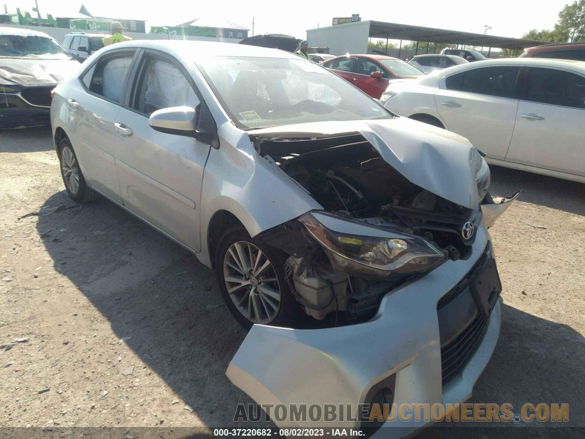 5YFBURHE7FP311599 TOYOTA COROLLA 2015