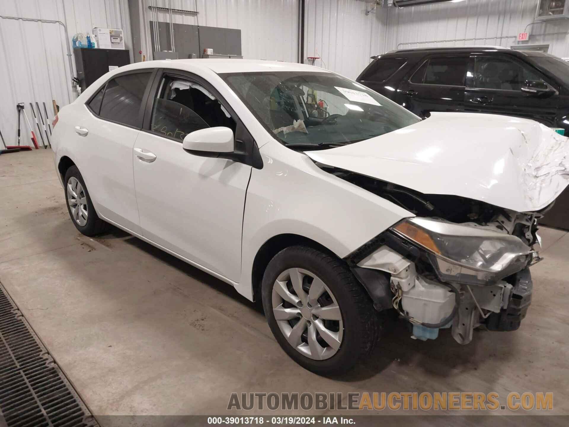 5YFBURHE7FP315457 TOYOTA COROLLA 2015