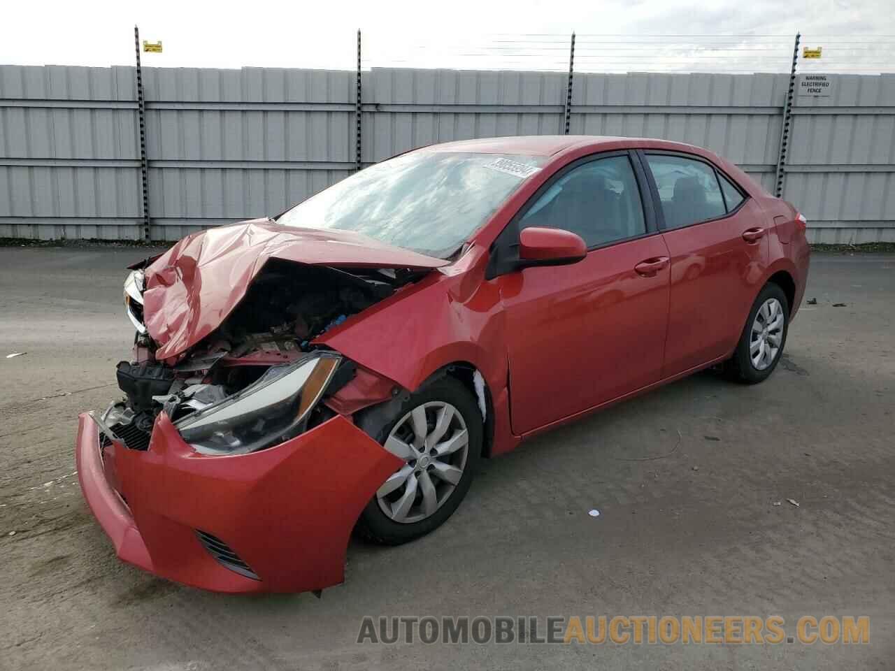 5YFBURHE7FP318133 TOYOTA COROLLA 2015