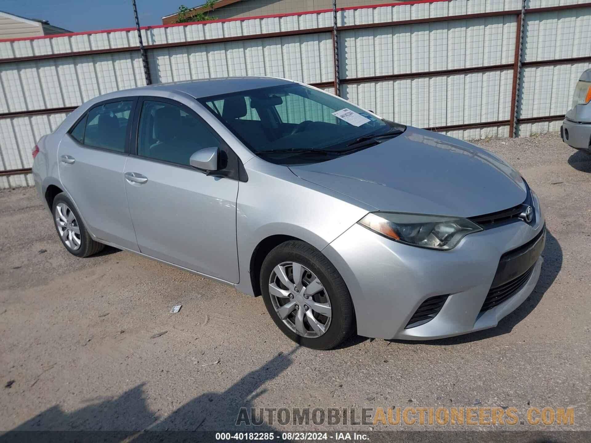 5YFBURHE7FP324871 TOYOTA COROLLA 2015