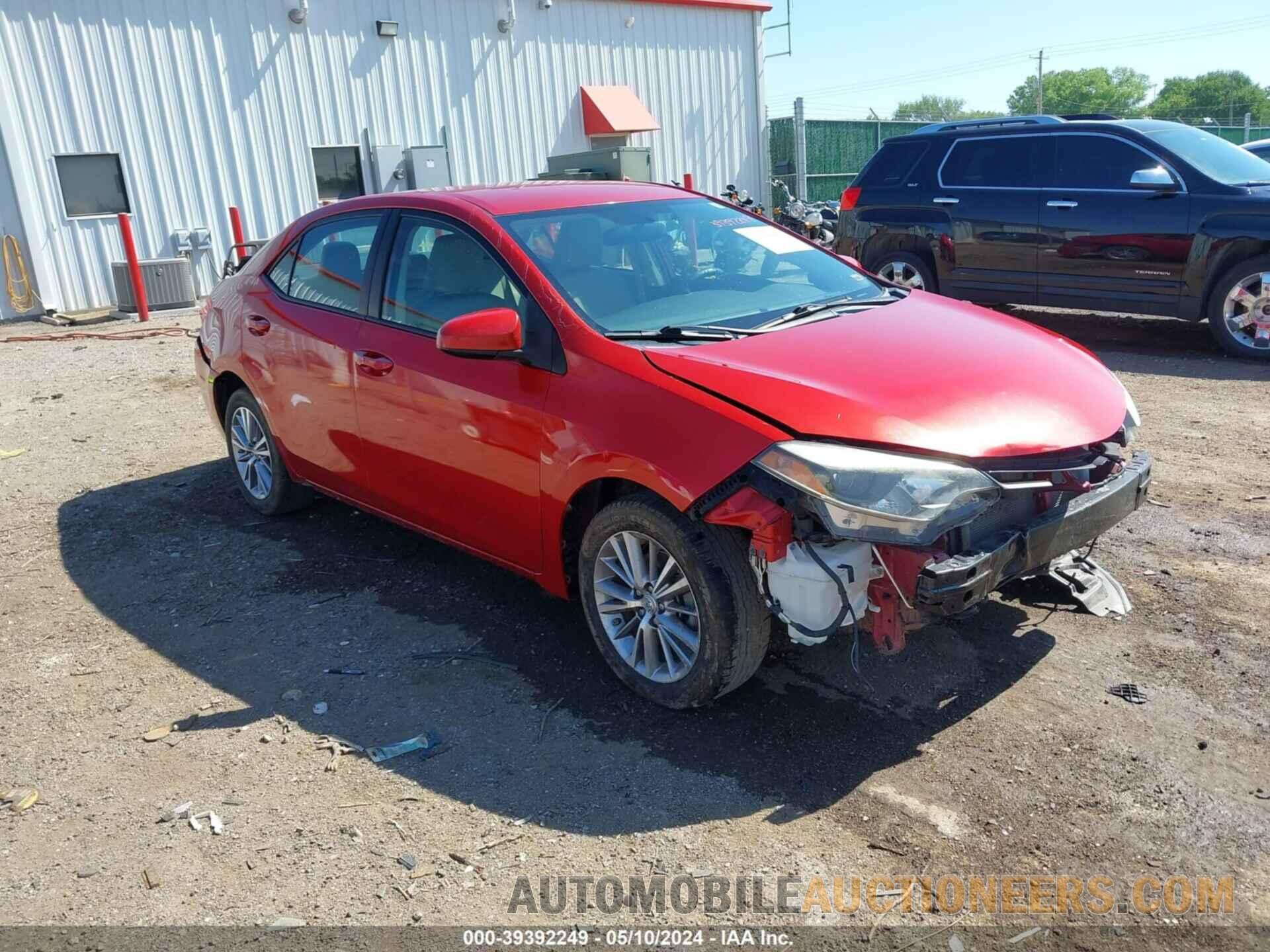 5YFBURHE7FP325292 TOYOTA COROLLA 2015