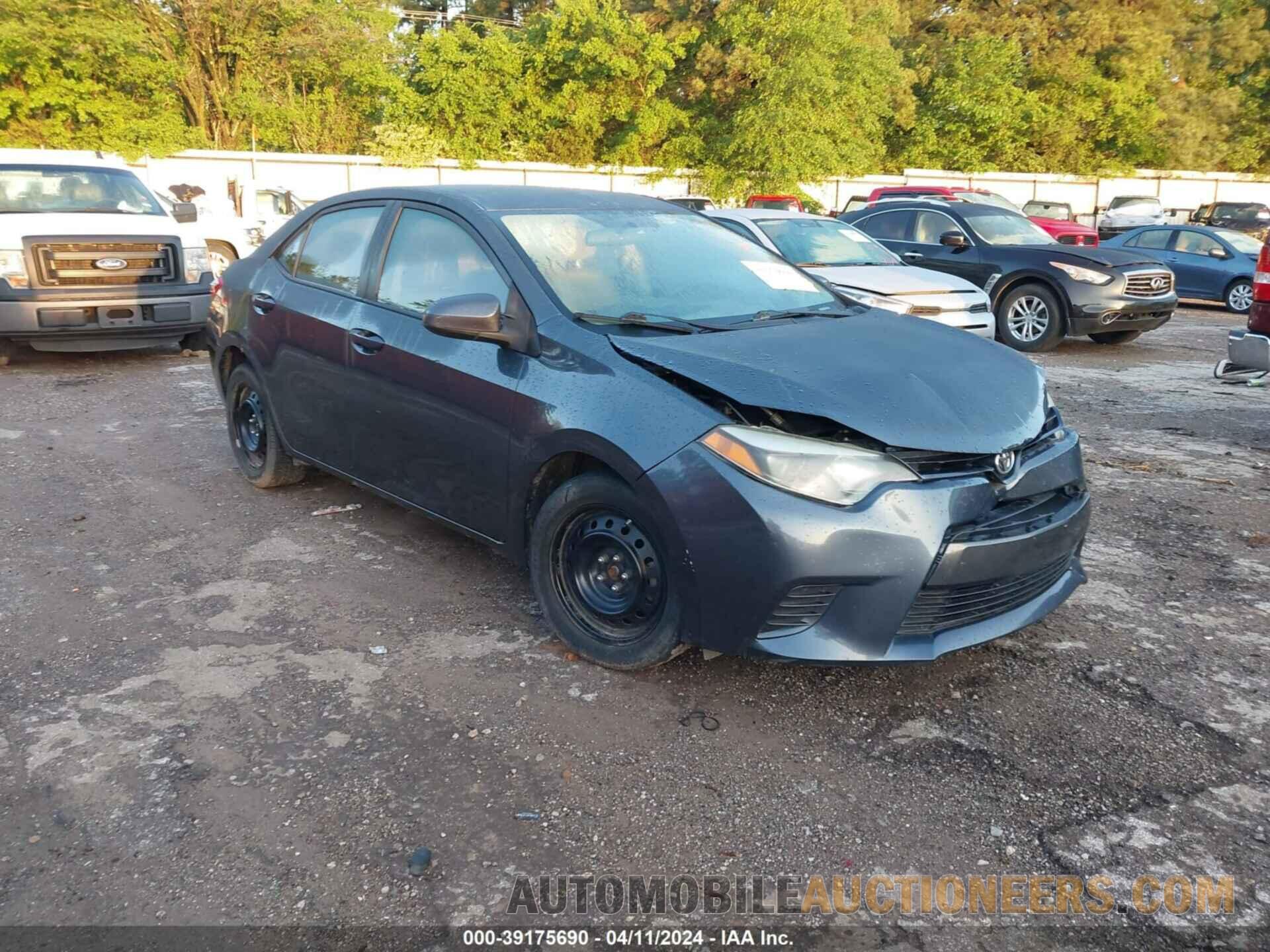 5YFBURHE7FP326295 TOYOTA COROLLA 2015