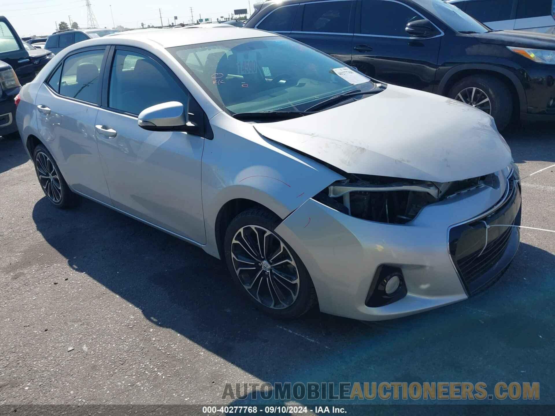 5YFBURHE7FP327088 TOYOTA COROLLA 2015