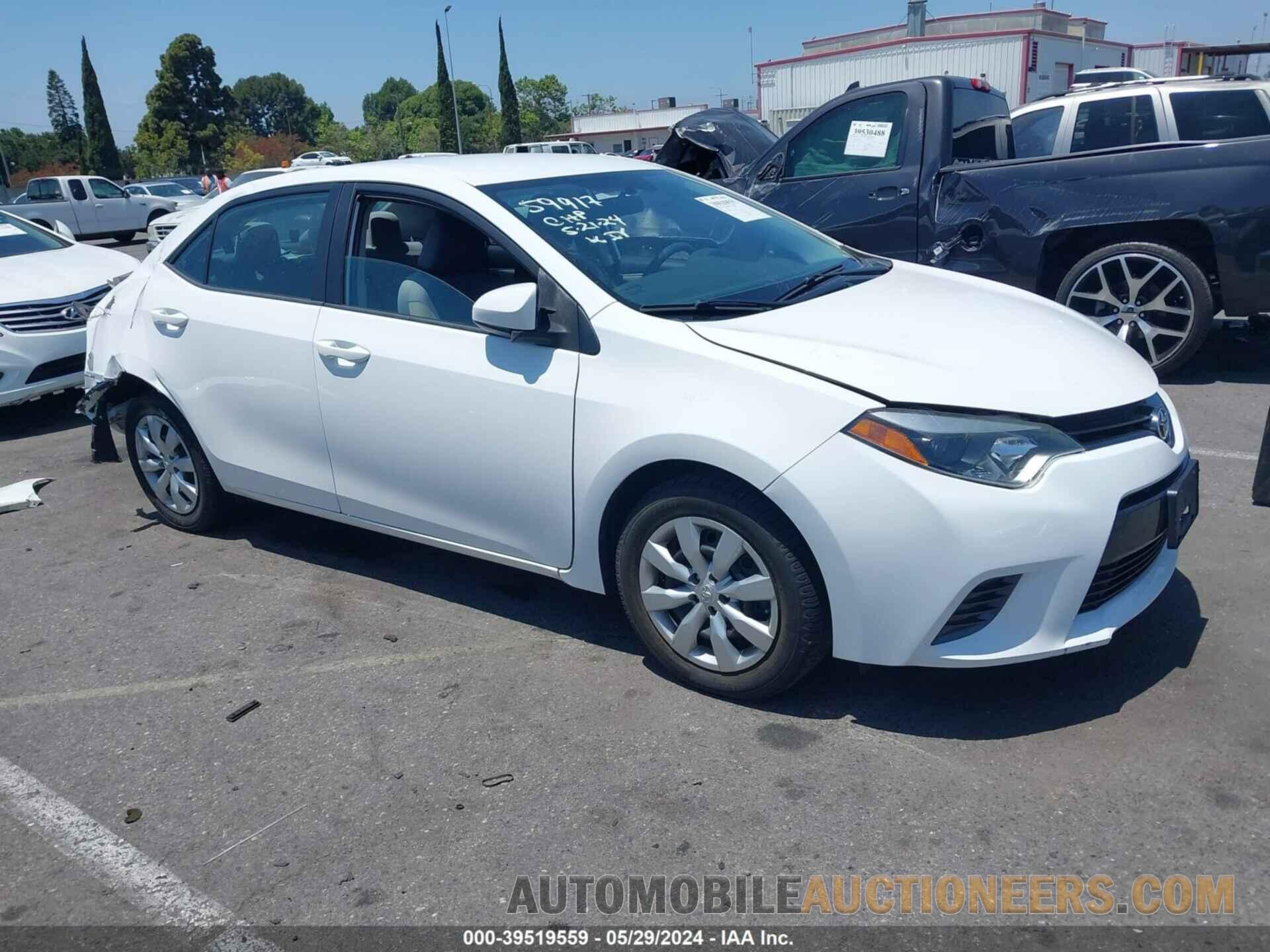 5YFBURHE7FP330198 TOYOTA COROLLA 2015