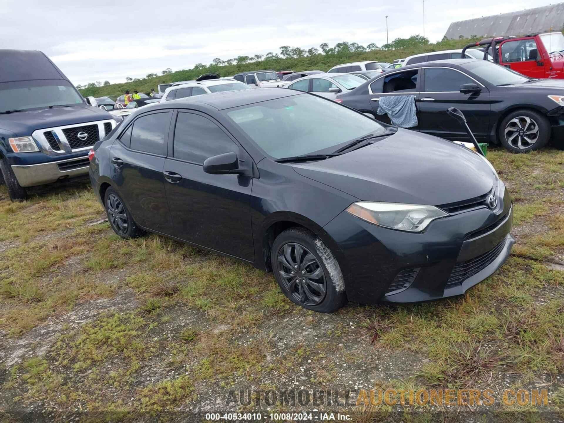 5YFBURHE7FP337281 TOYOTA COROLLA 2015