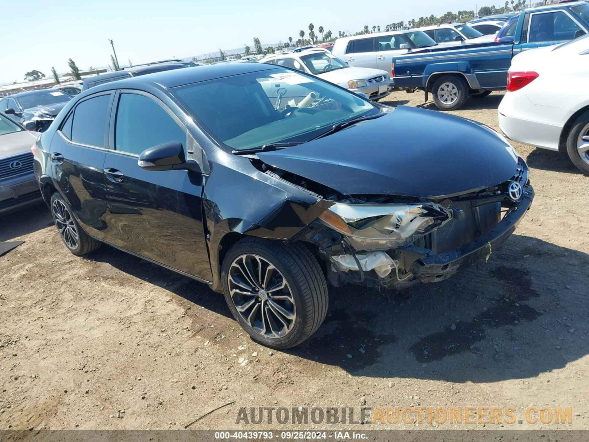 5YFBURHE7FP337409 TOYOTA COROLLA 2015