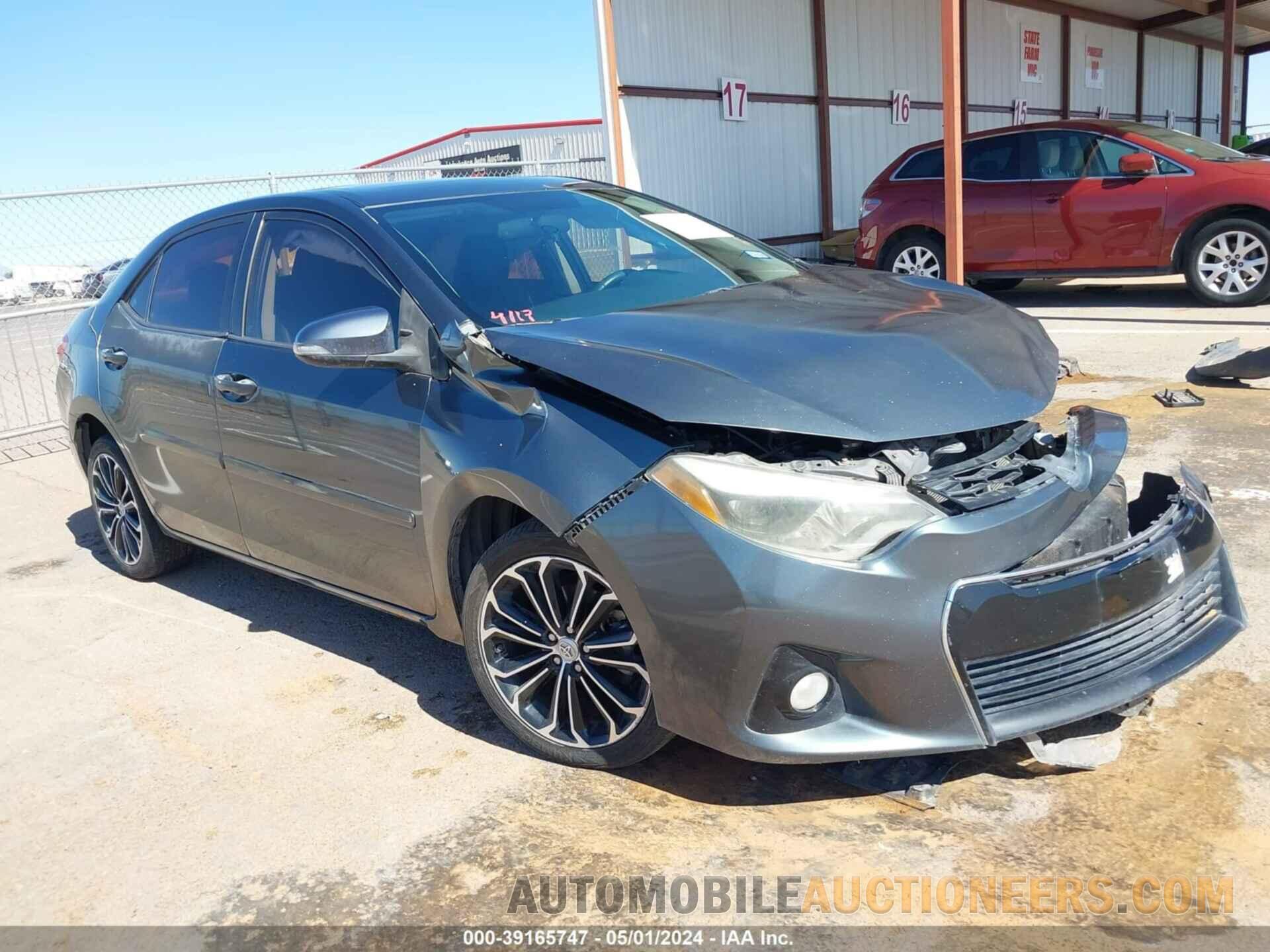 5YFBURHE7FP343128 TOYOTA COROLLA 2015